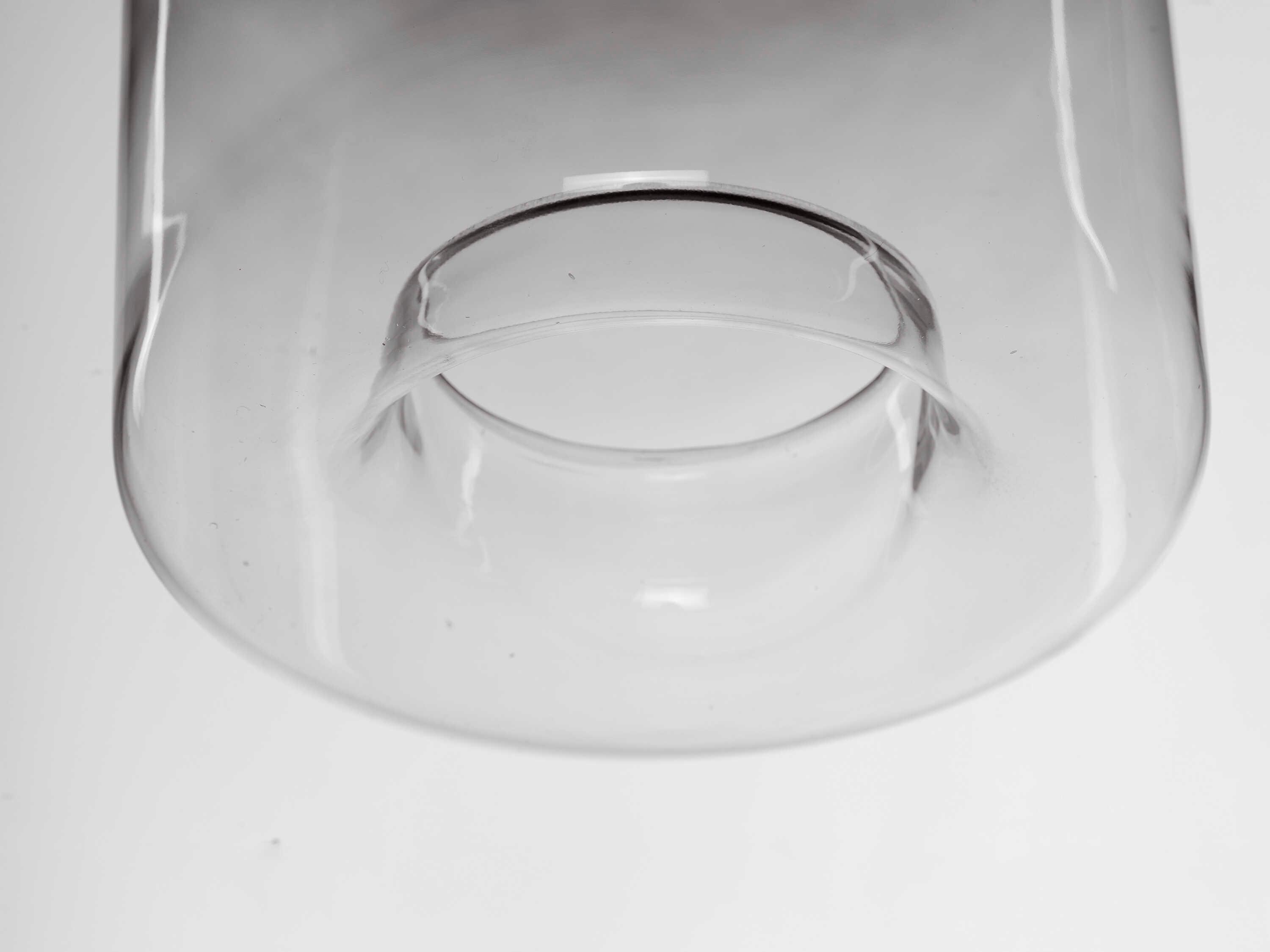 ET2 Bombona 1-Light Black Cylinder Mini Pendant