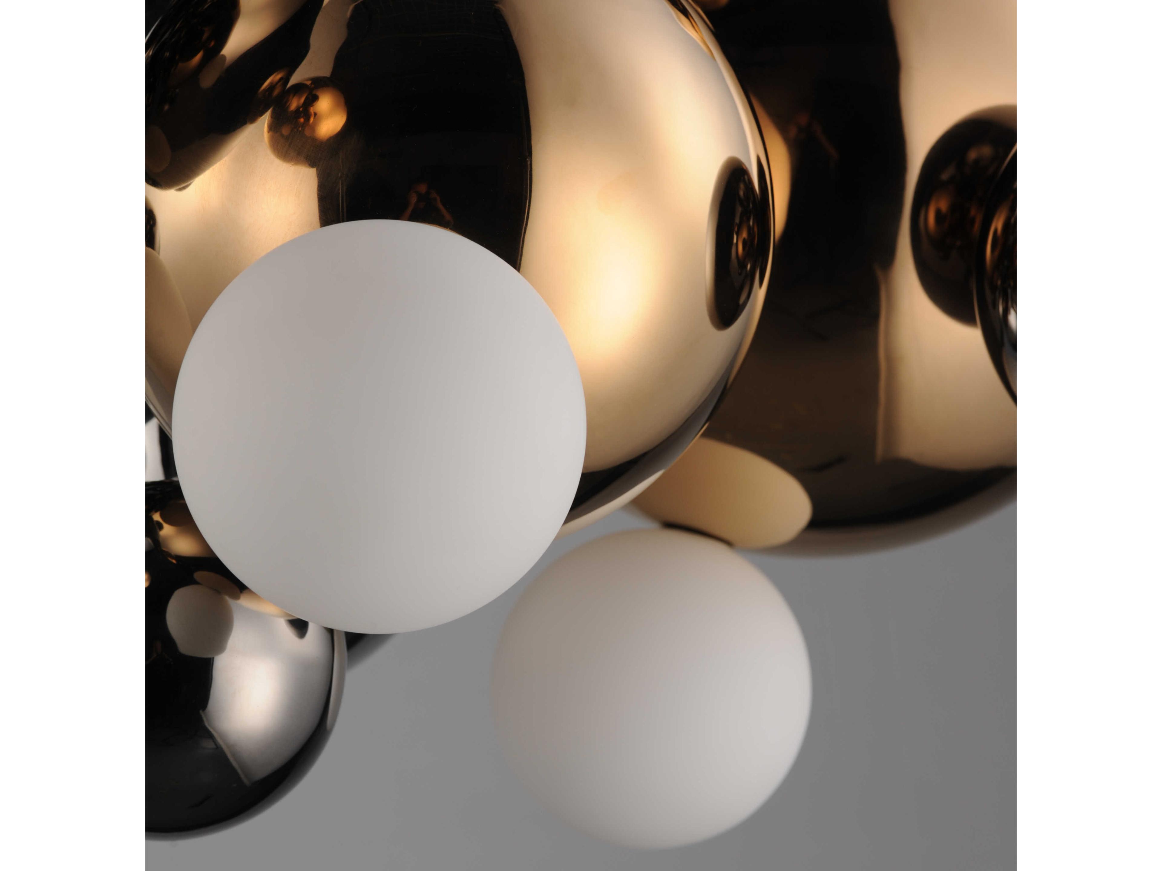 ET2 Stormy 12-Light Black Globe Pendant