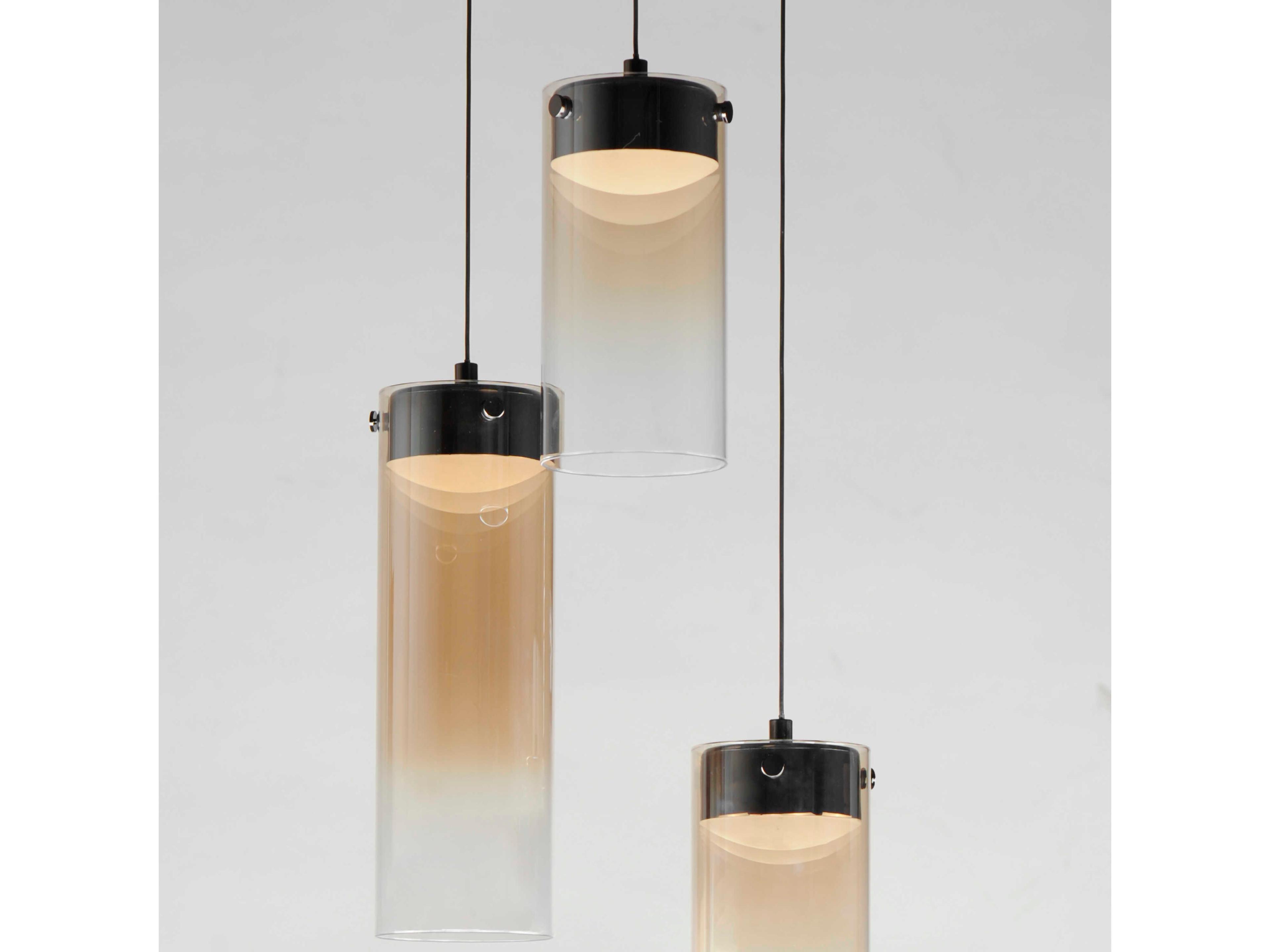 ET2 Highball 3-Light Gunmetal Cylinder Mini Pendant