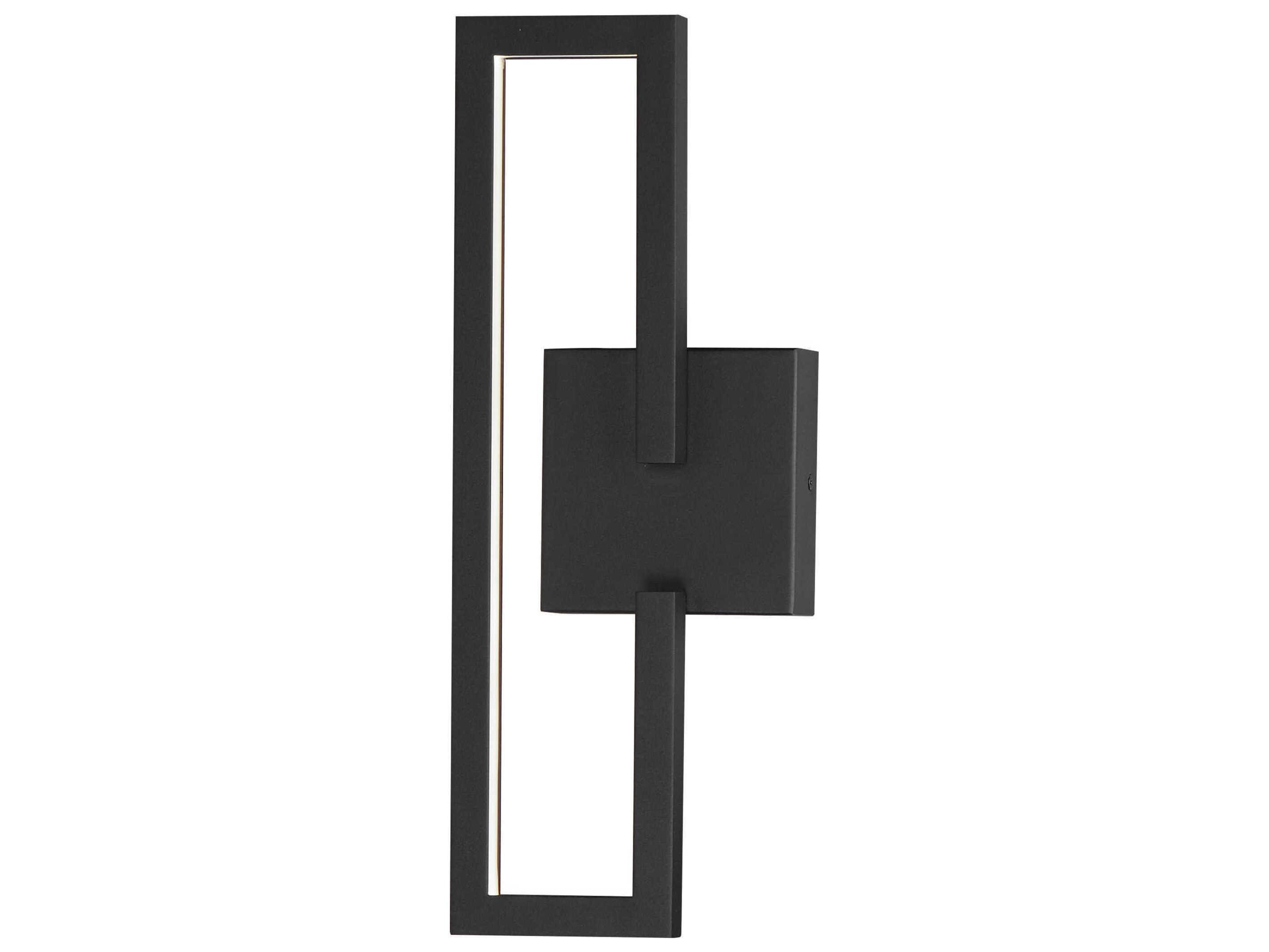 ET2 Penrose 1-Light Black LED Wall Sconce
