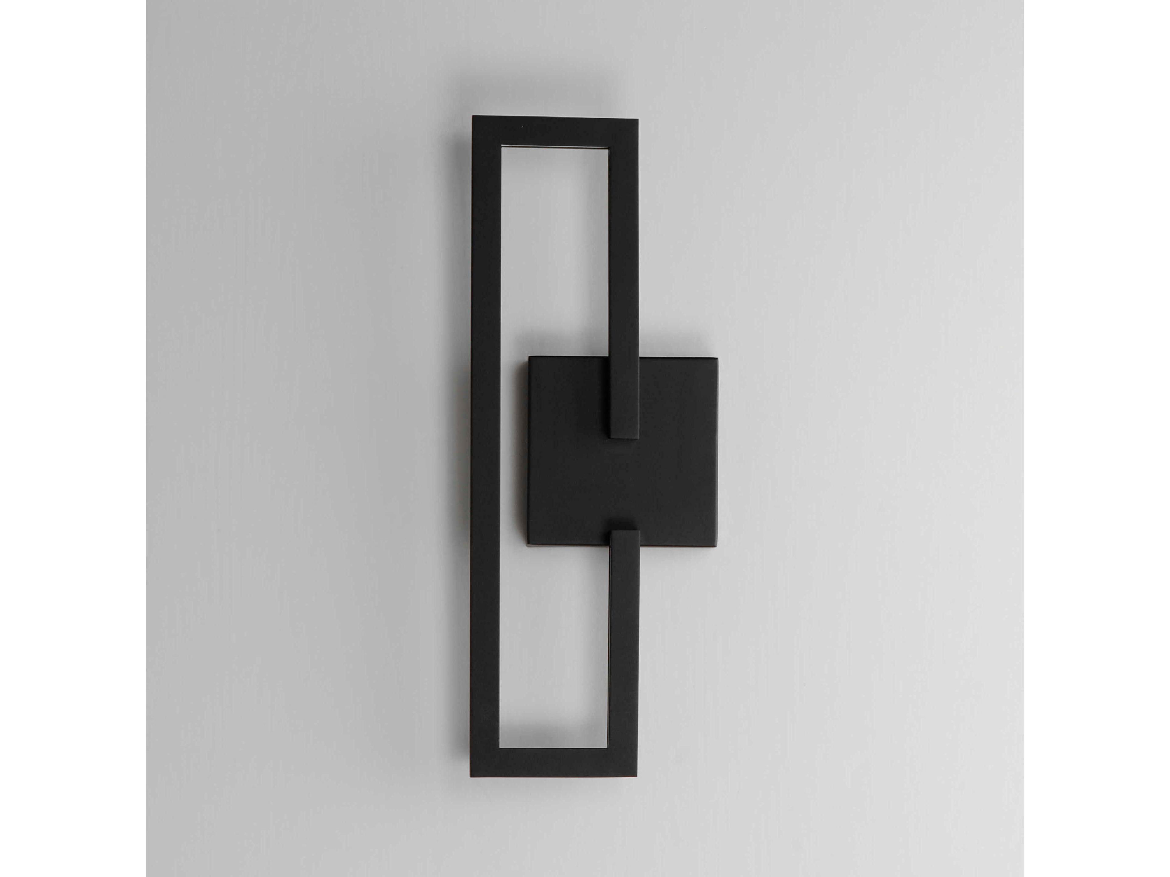 ET2 Penrose 1-Light Black LED Wall Sconce