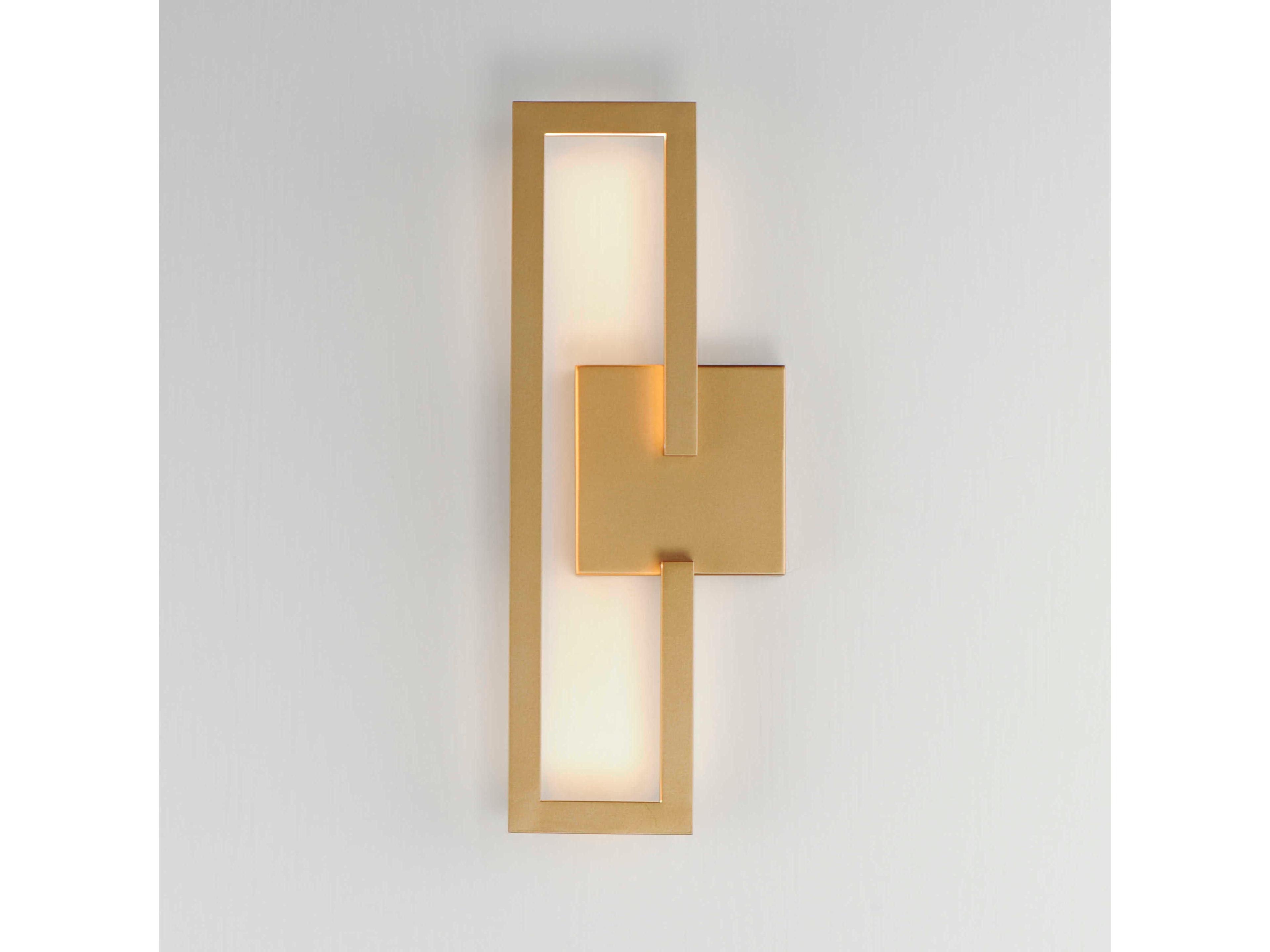 ET2 Penrose 1-Light Gold LED Wall Sconce
