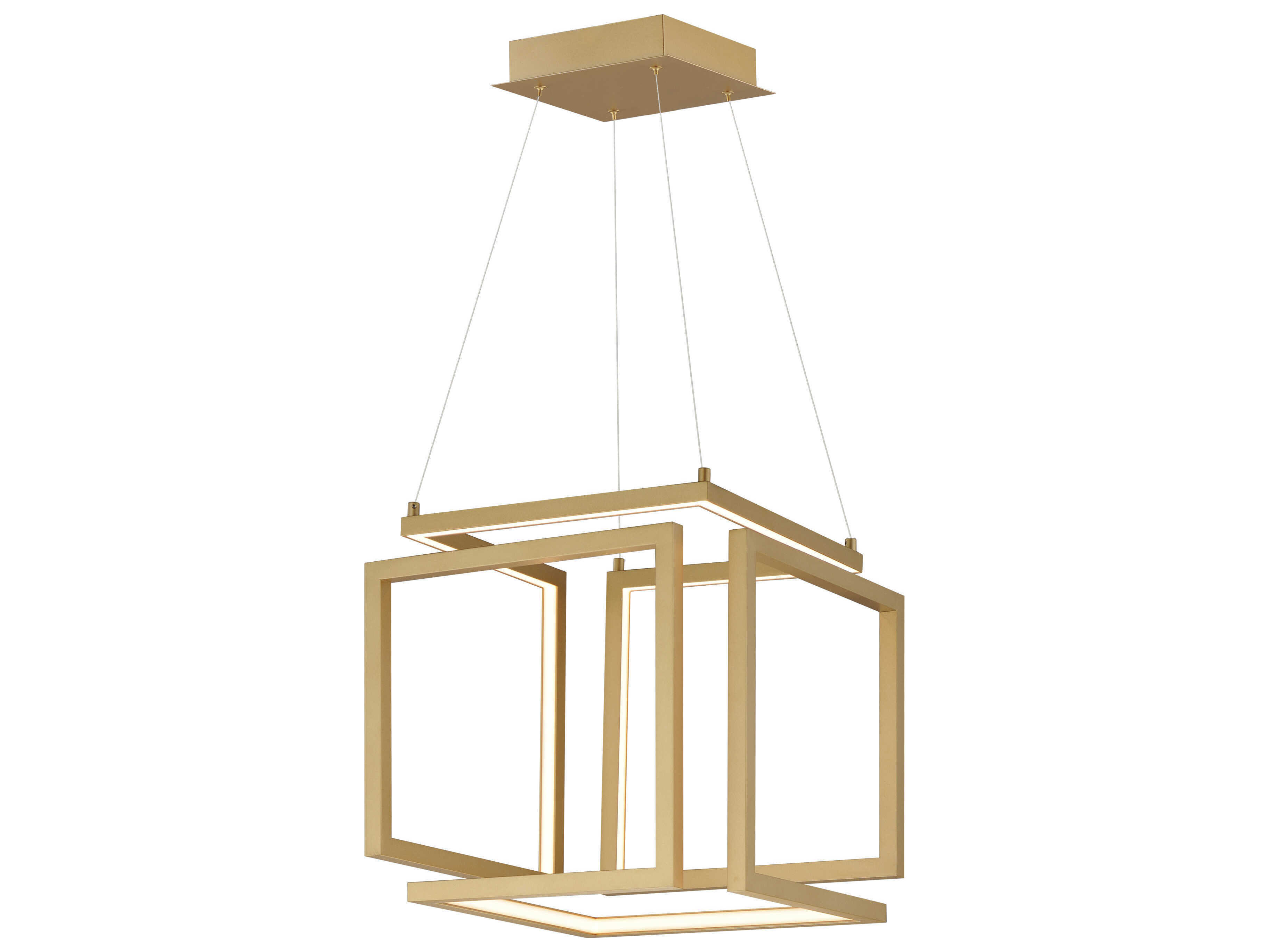 ET2 Penrose 1-Light Gold LED Geometric Pendant