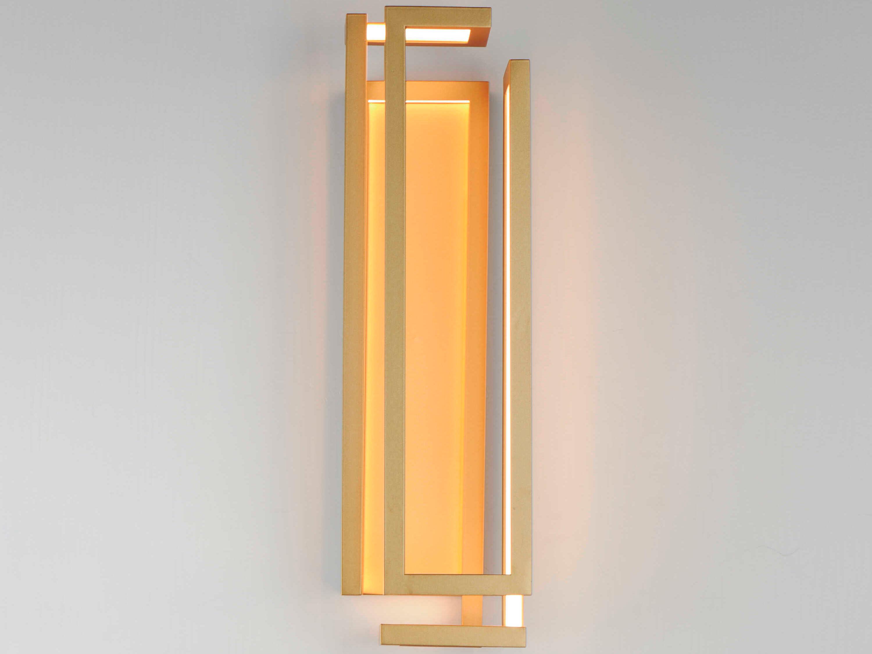 ET2 Penrose 1-Light Gold LED Wall Sconce
