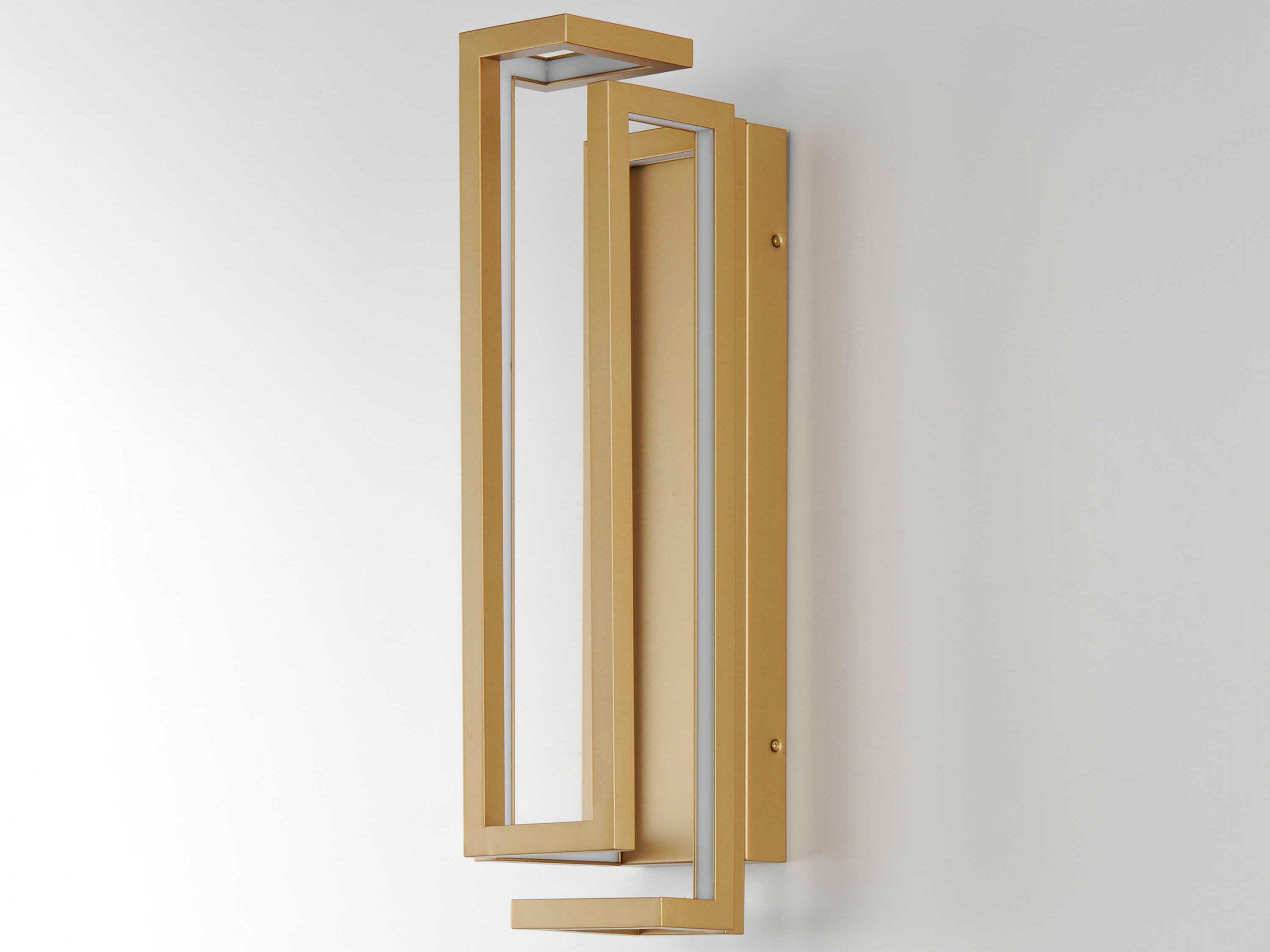 ET2 Penrose 1-Light Gold LED Wall Sconce