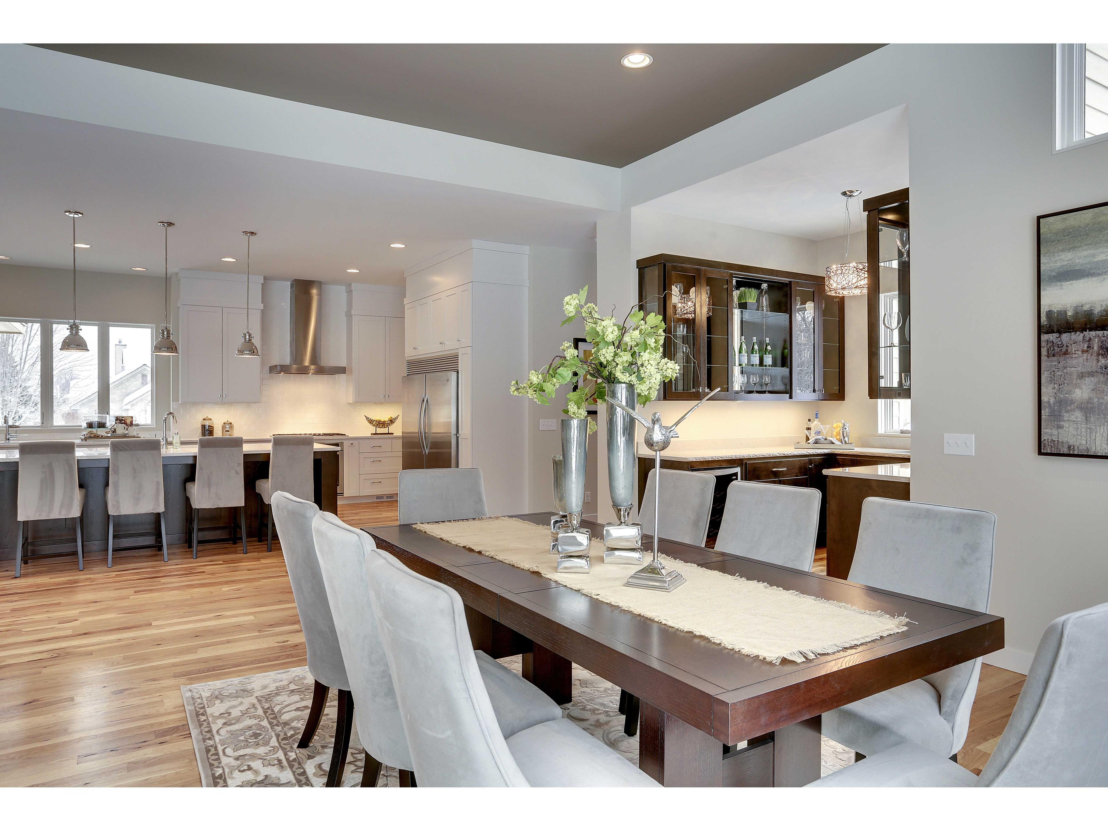 ET2 Inca 7-Light Polished Chrome Crystal LED Drum Pendant