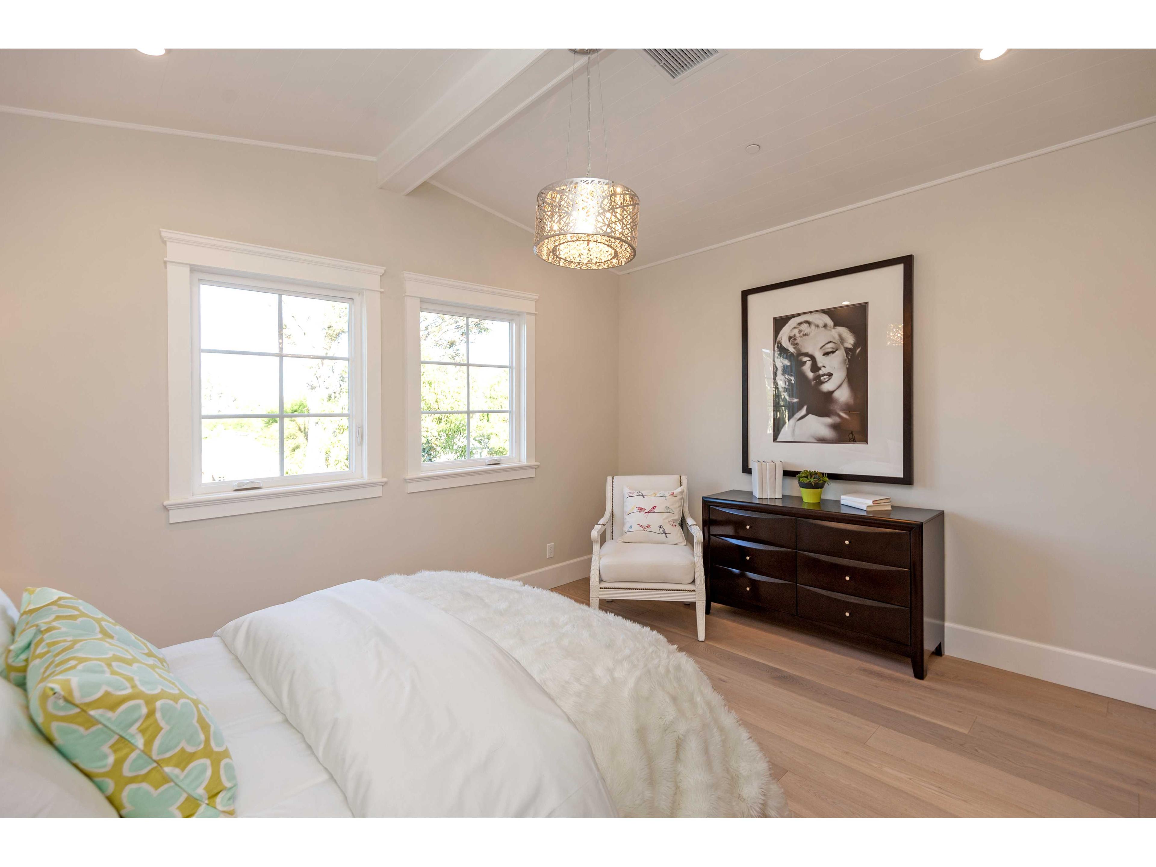 ET2 Inca 7-Light Polished Chrome Crystal LED Drum Pendant