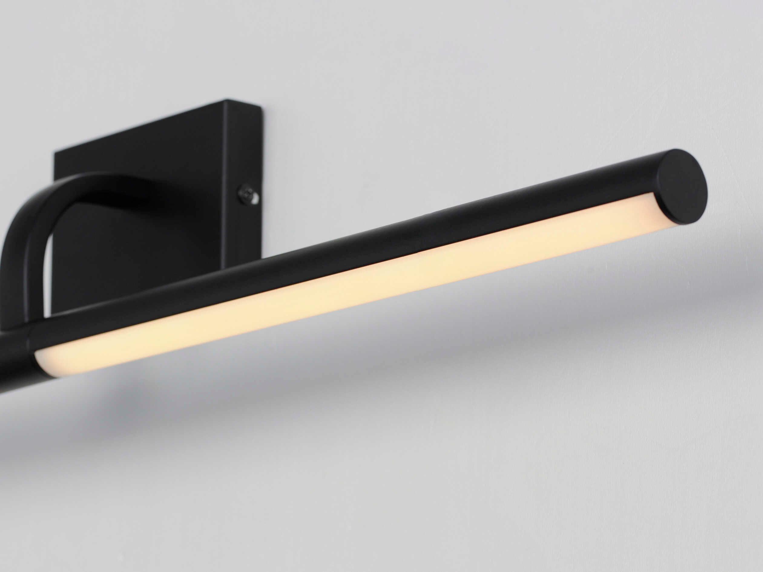 ET2 Mona 1-Light Black LED Picture Light