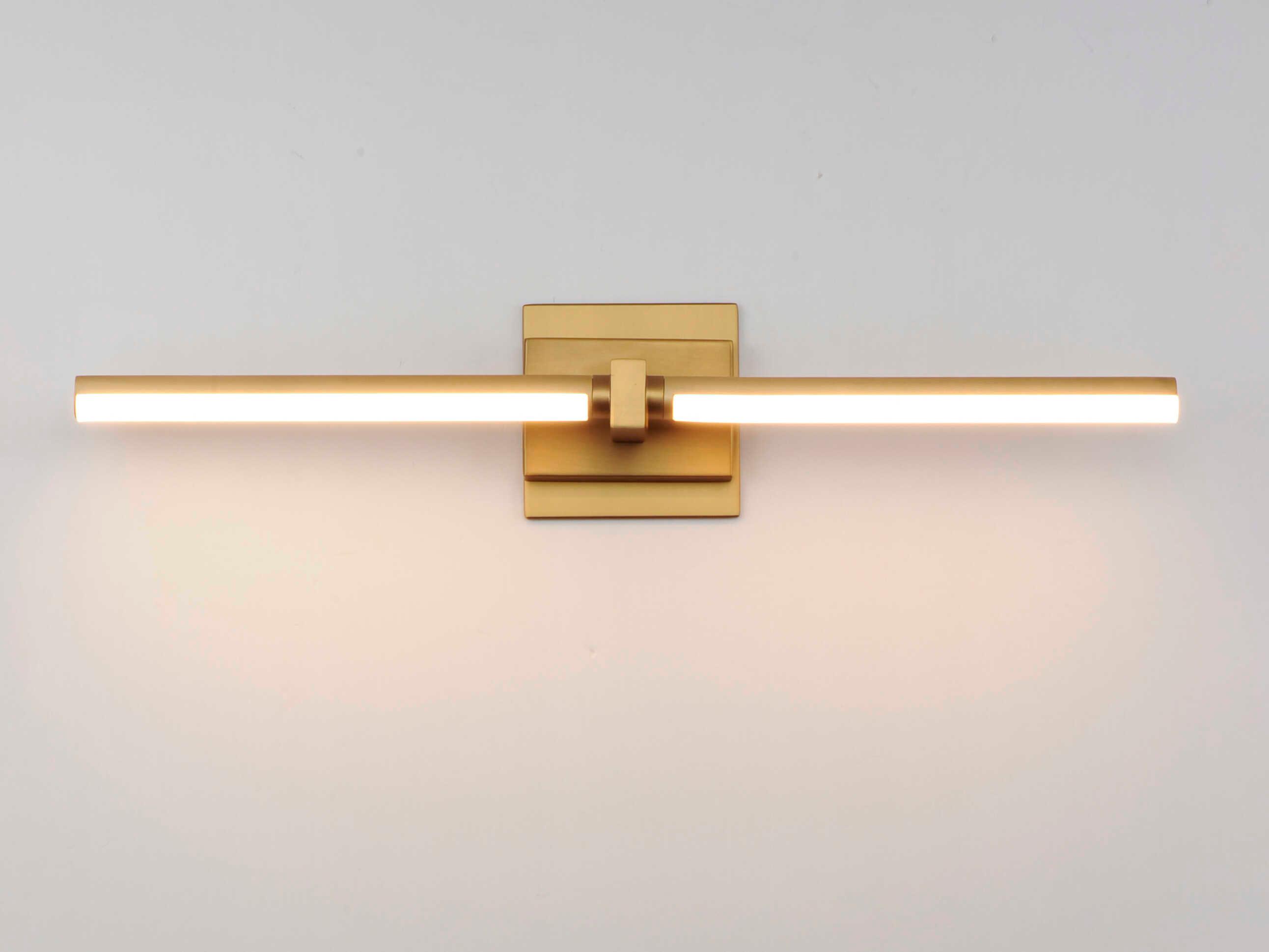 ET2 Dorian 1-Light Gold LED Vanity Light