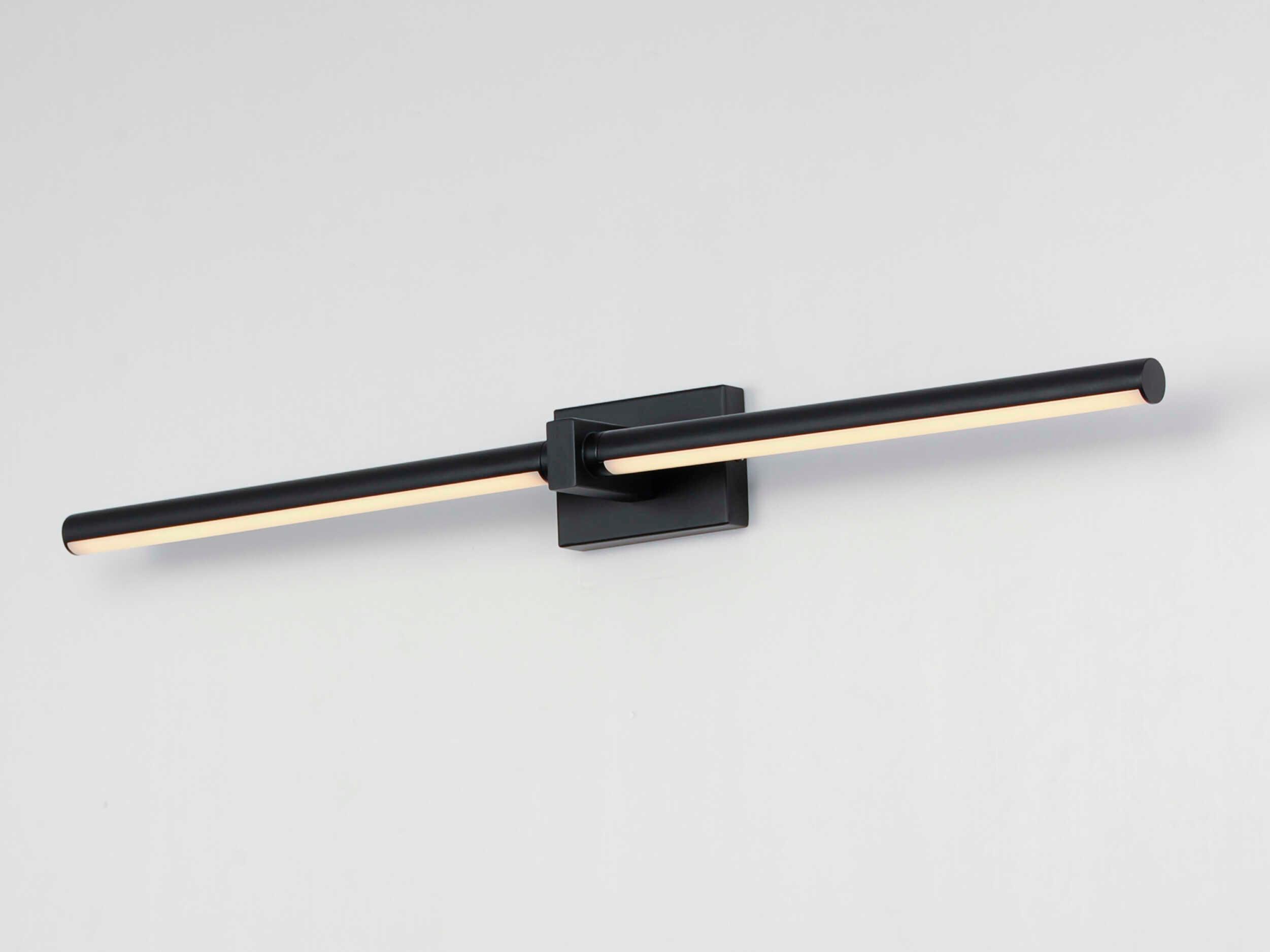 ET2 Dorian 1-Light Black LED Vanity Light