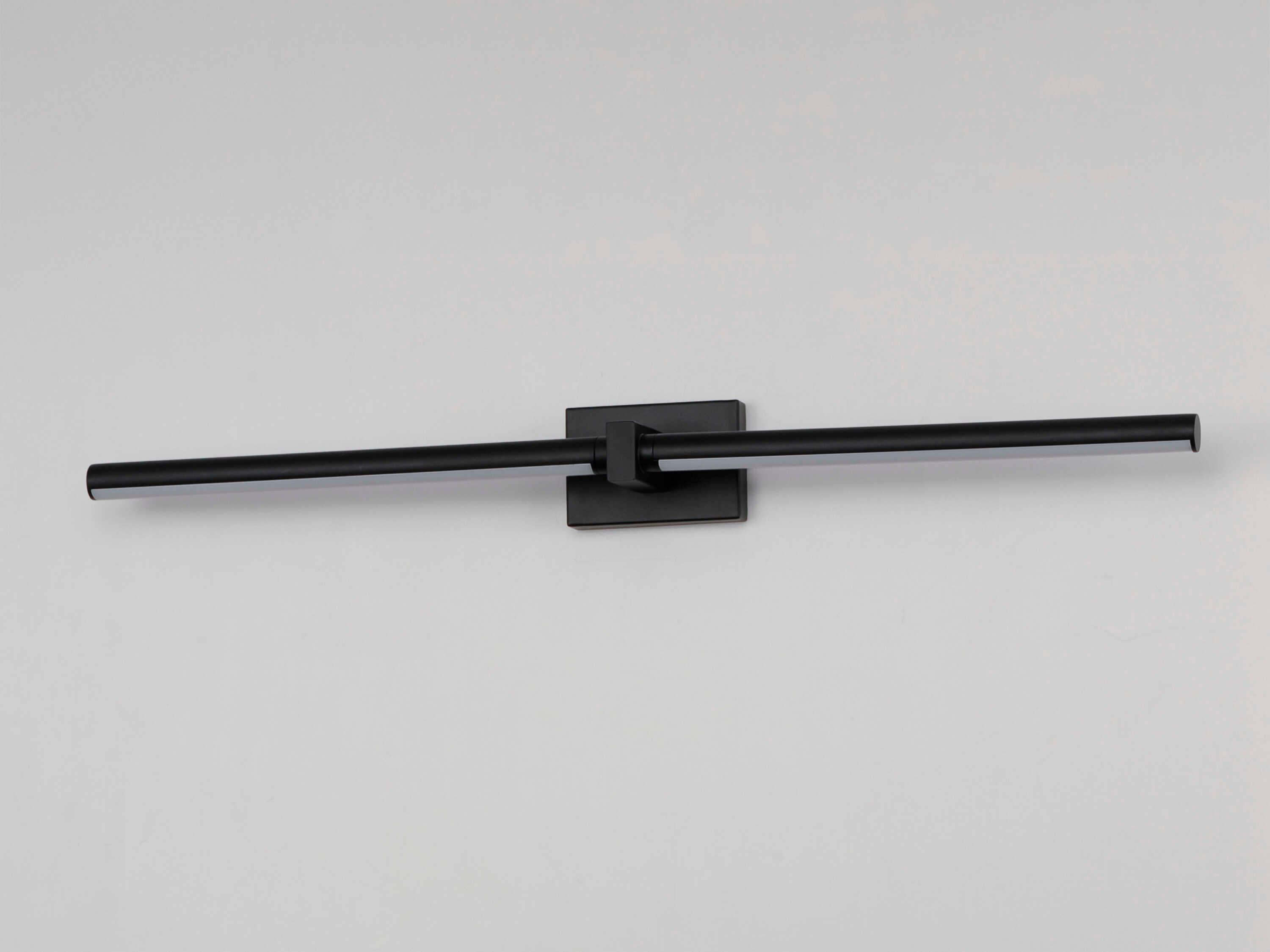 ET2 Dorian 1-Light Black LED Vanity Light