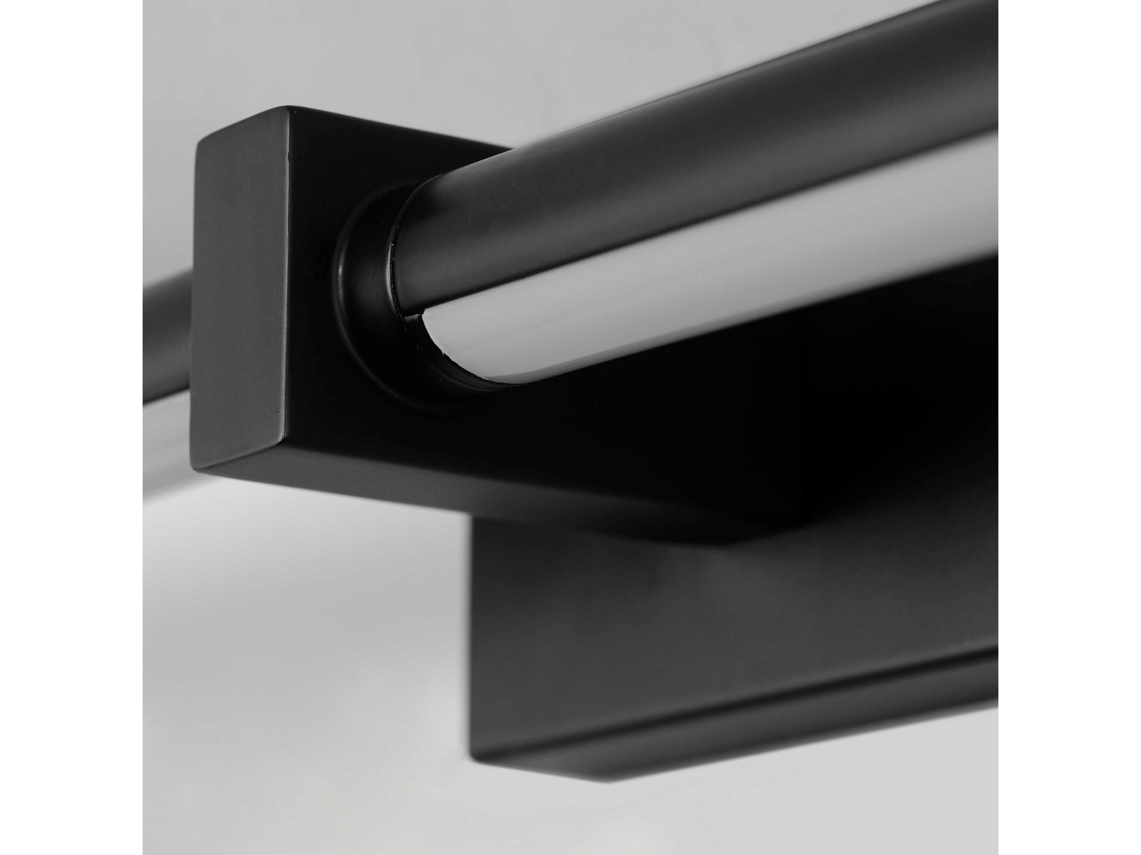 ET2 Dorian 1-Light Black LED Vanity Light