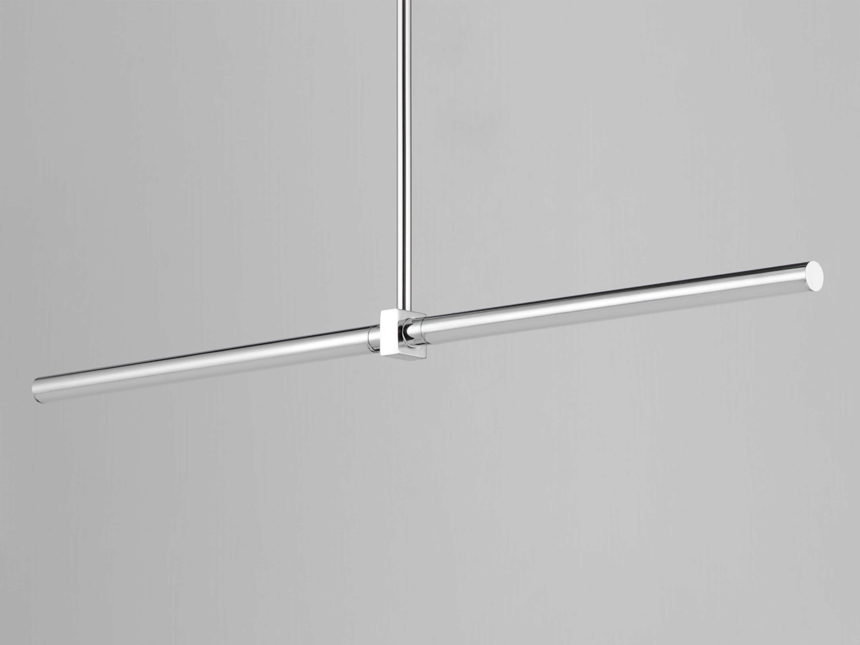 ET2 Dorian 2-Light Polished Chrome LED Linear Island Pendant