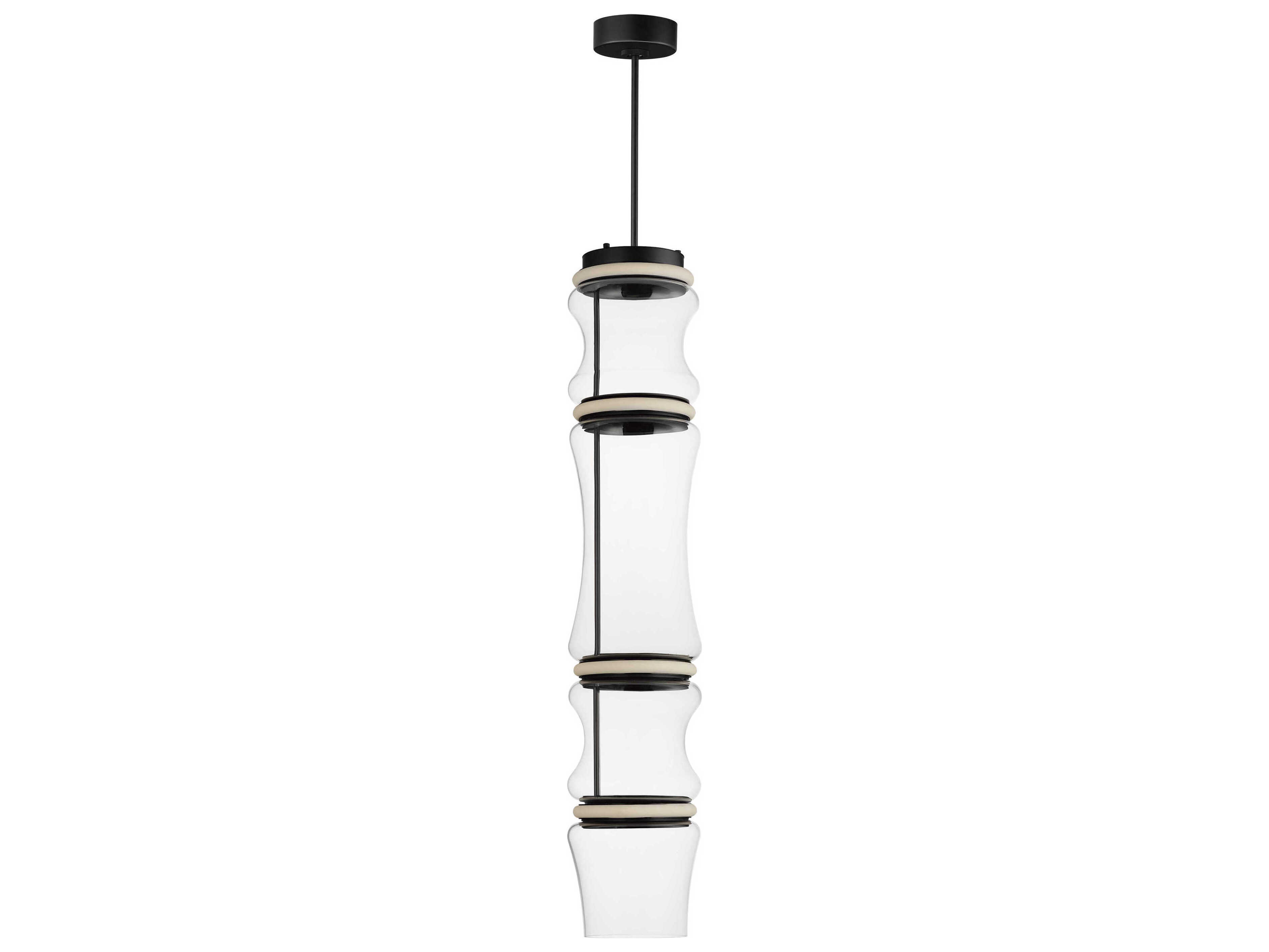 ET2 4-Light Black Cylinder Geometric Mini Pendant