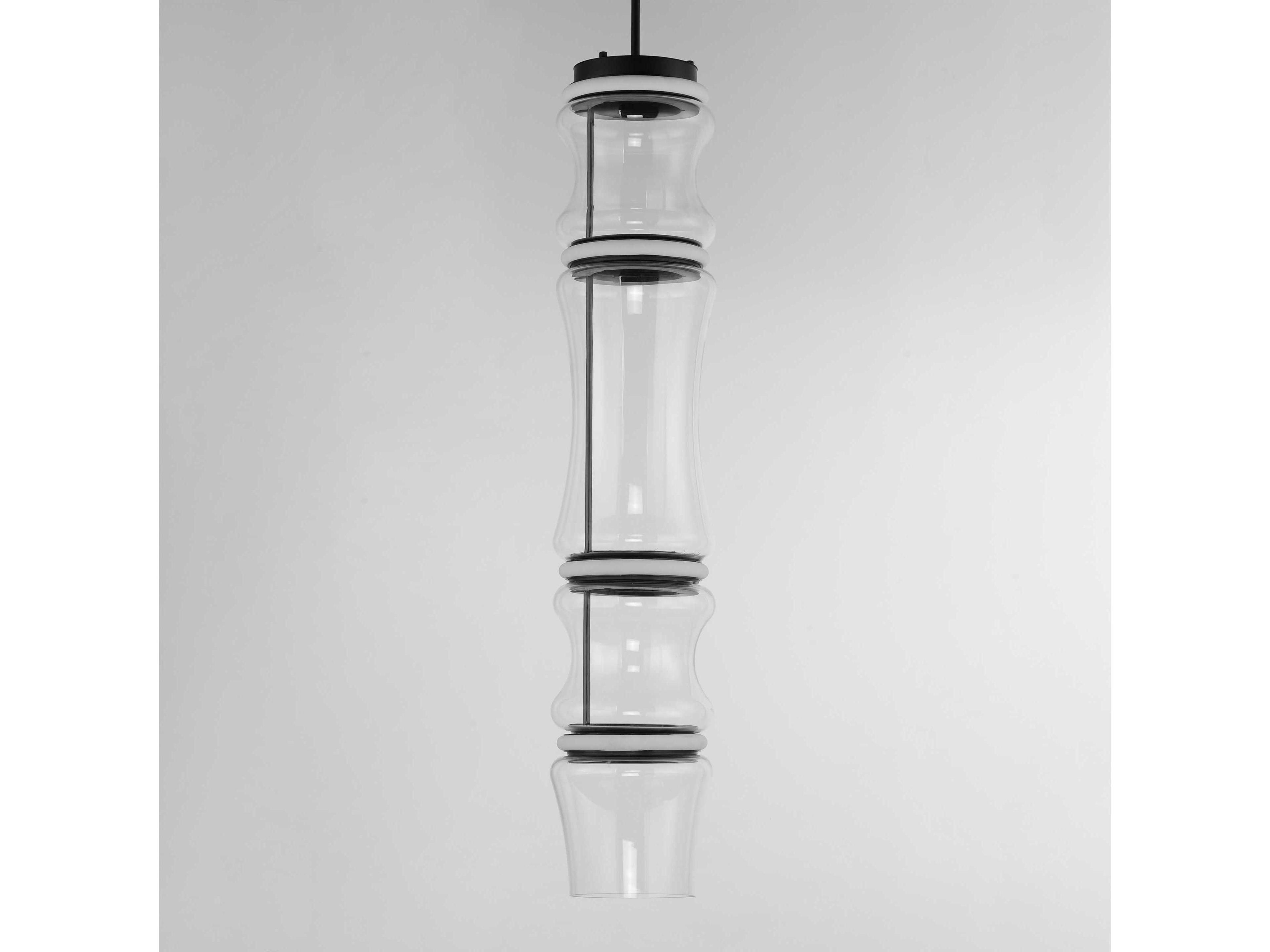 ET2 4-Light Black Cylinder Geometric Mini Pendant