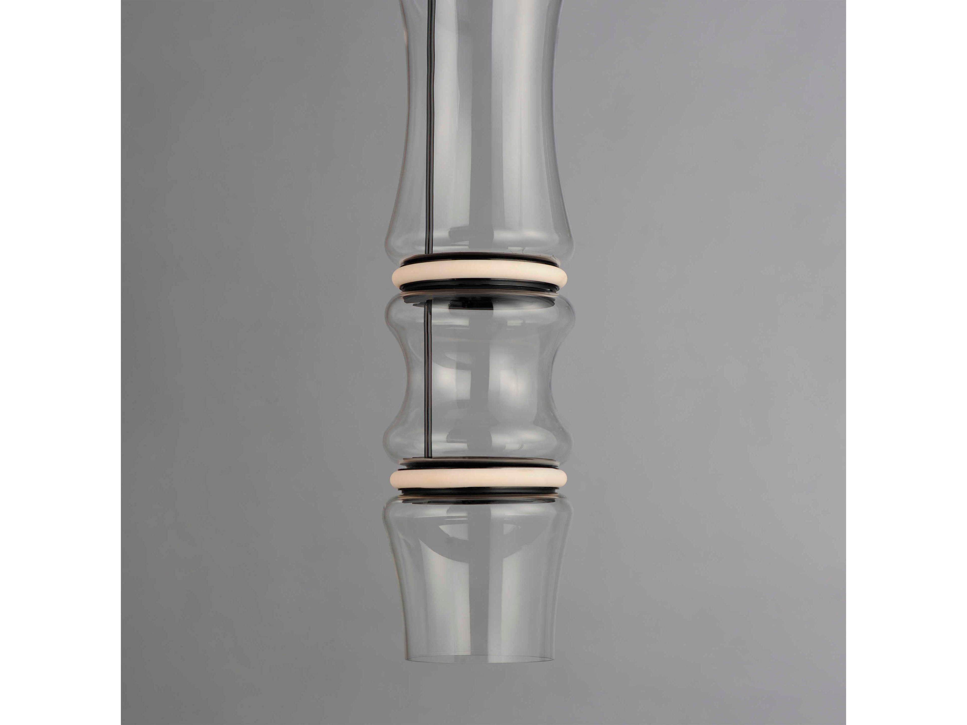 ET2 4-Light Black Cylinder Geometric Mini Pendant