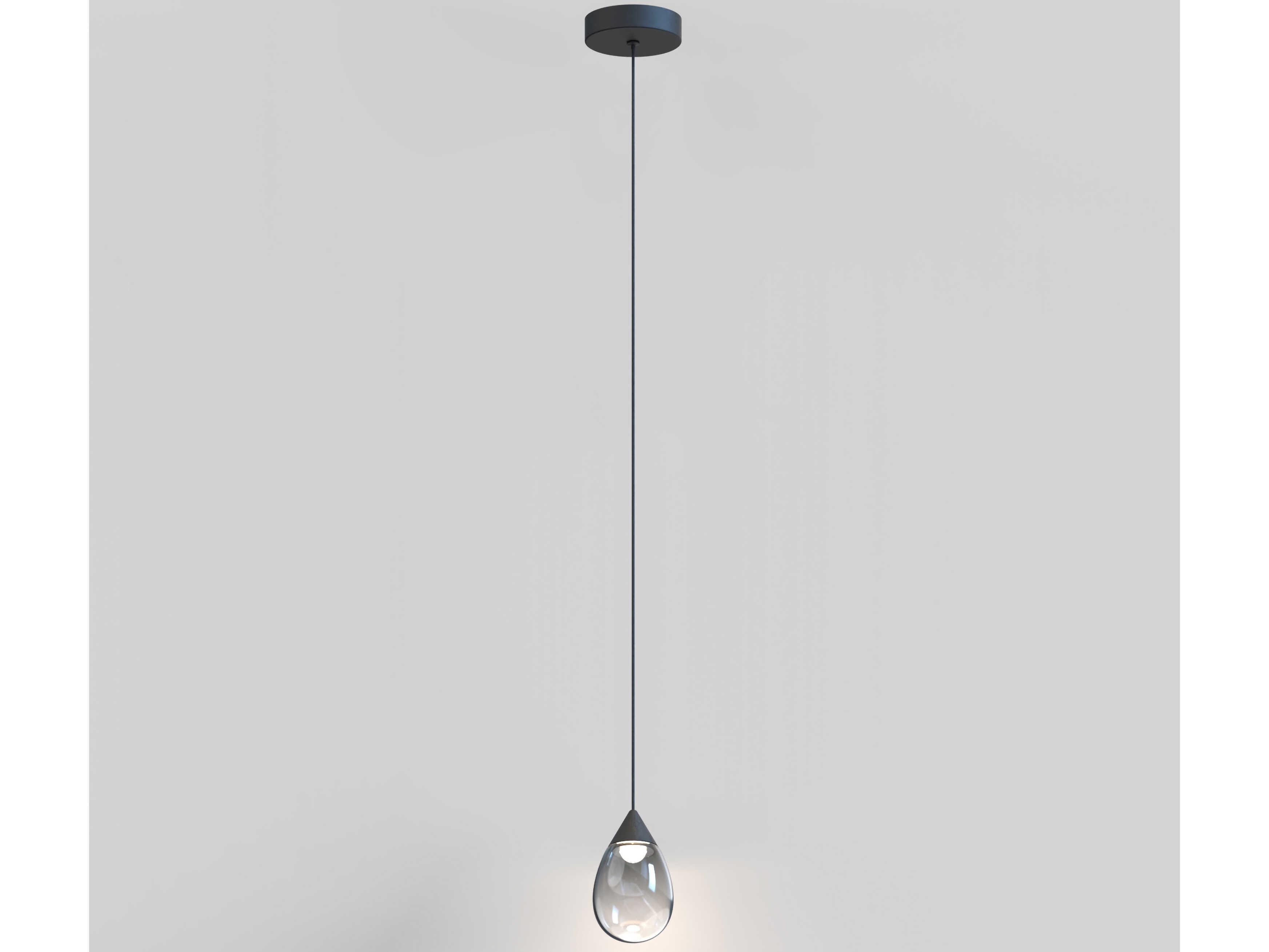 ET2 1-Light Black Mini Pendant