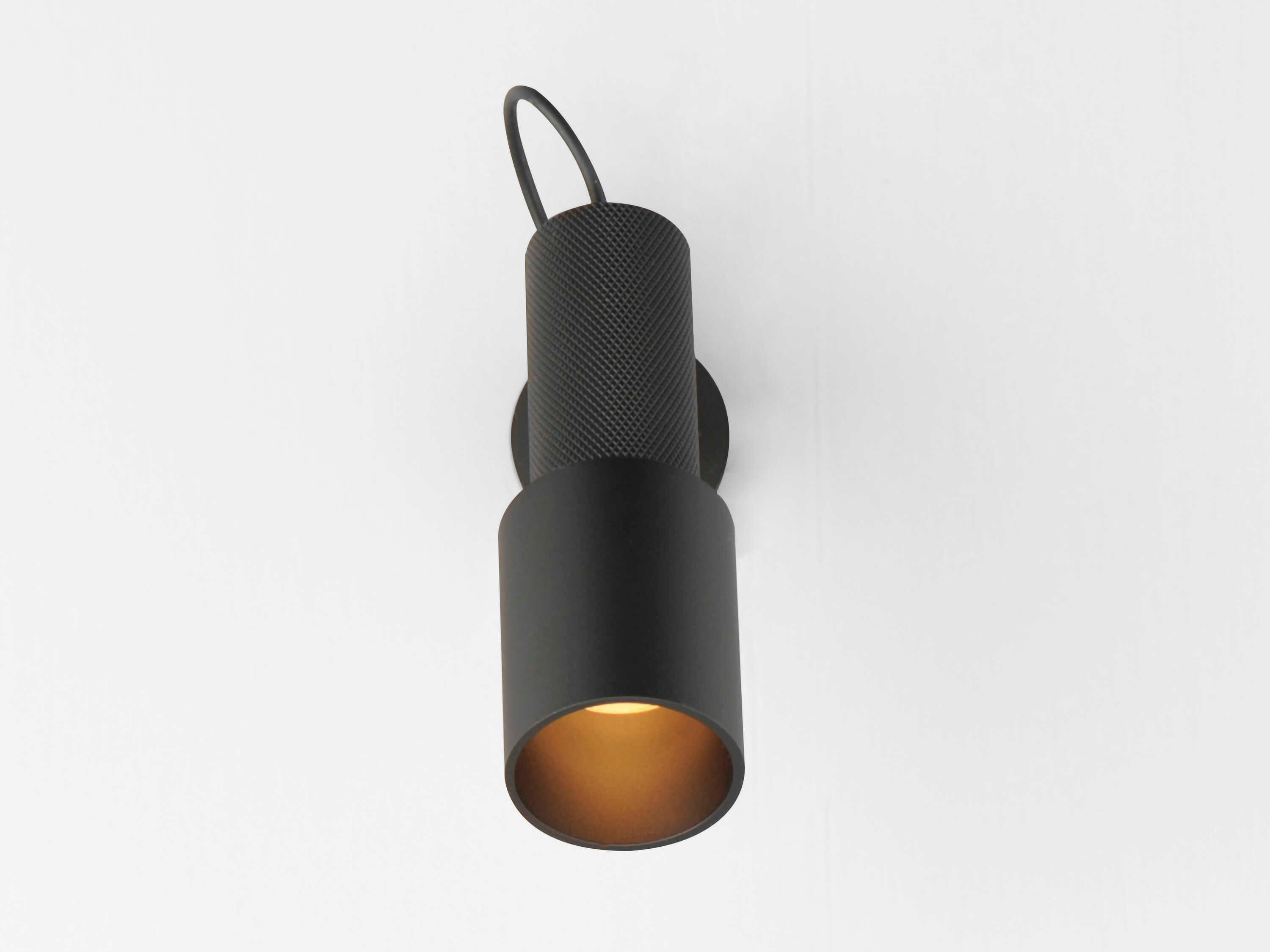 ET2 1-Light Gunmetal Black Swing Wall Sconce