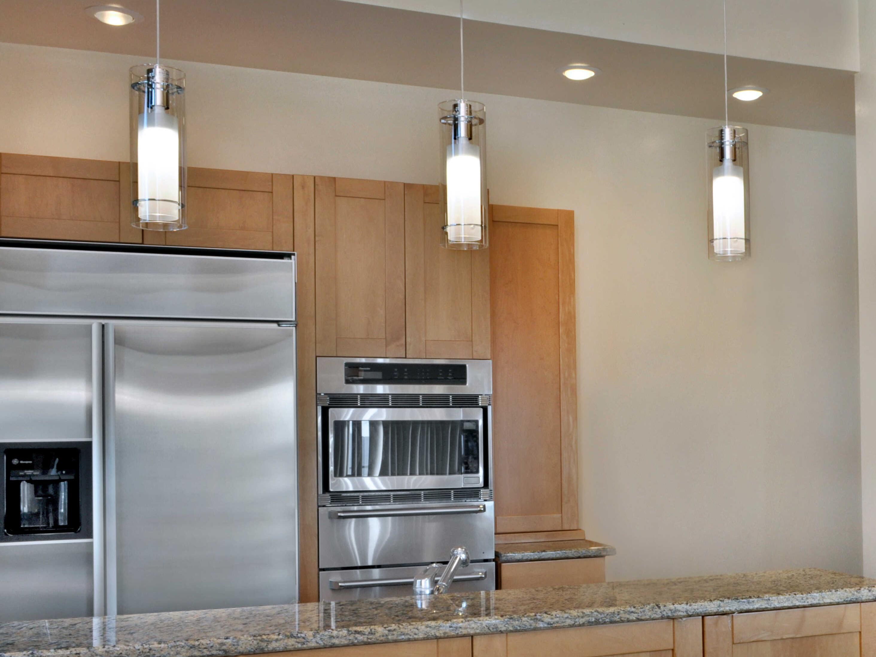 ET2 1-Light Polished Chrome Glass Cylinder Mini Pendant