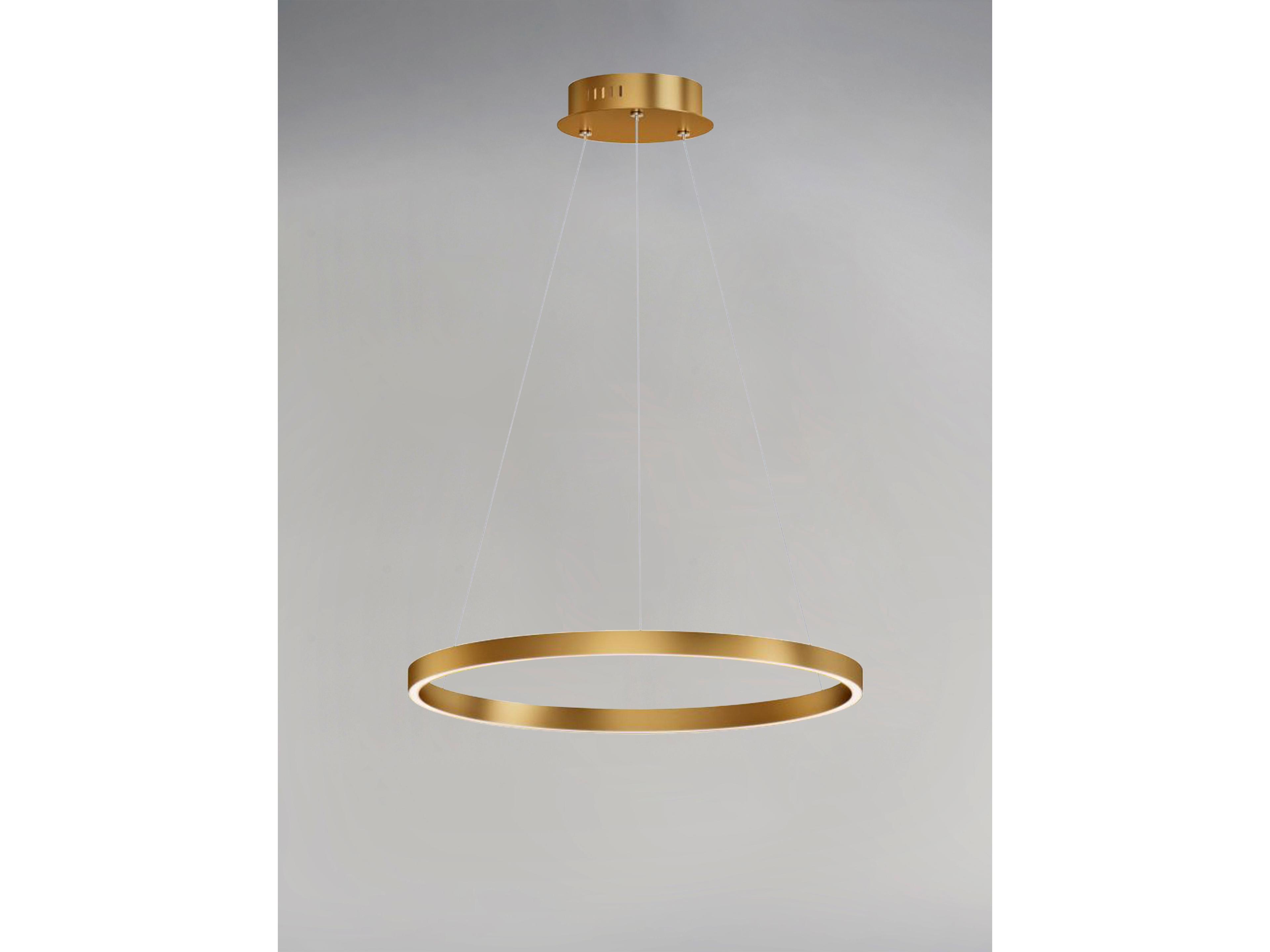 ET2 Groove 1-Light Gold LED Pendant