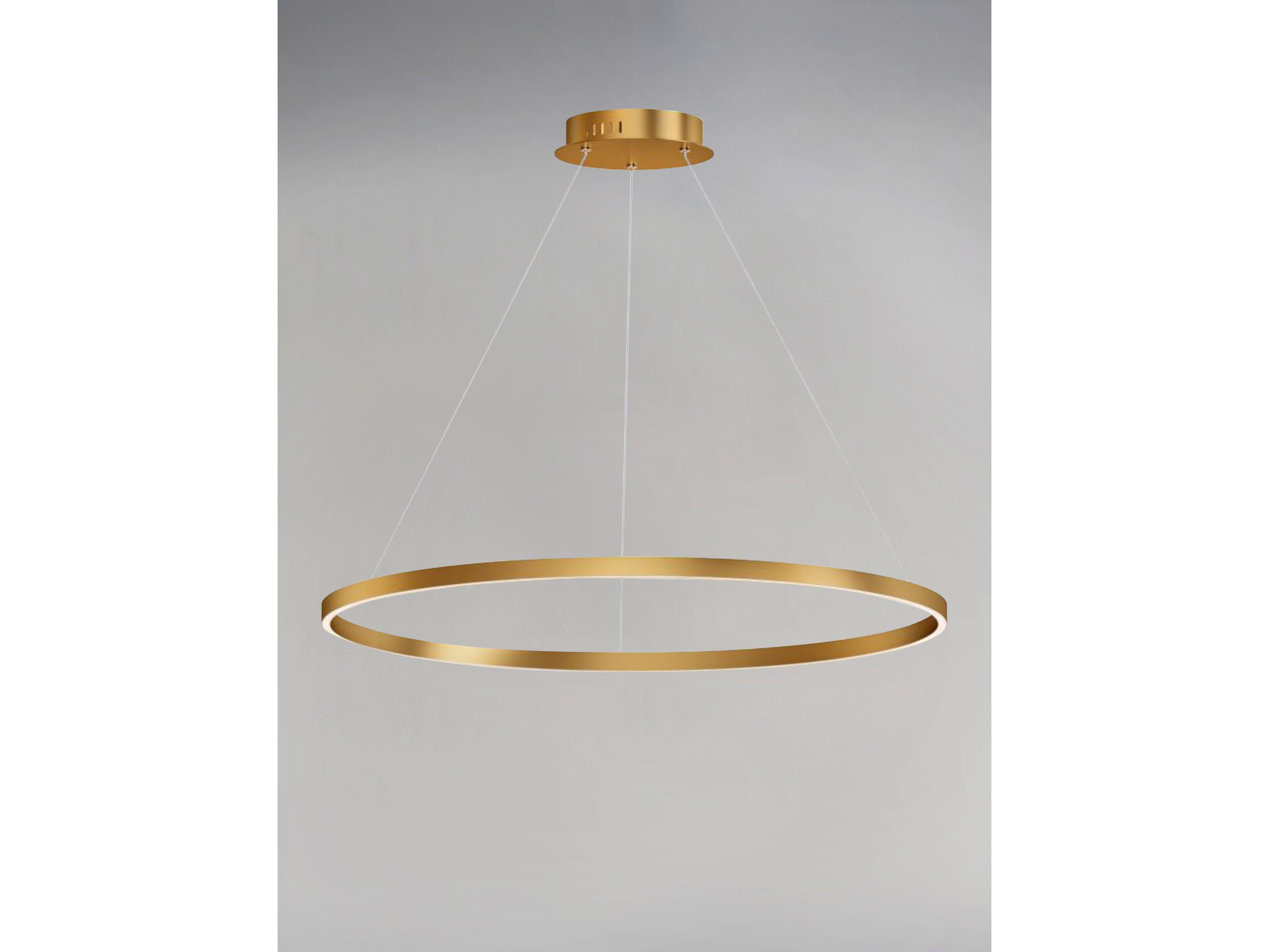 ET2 Groove 1-Light Gold LED Pendant