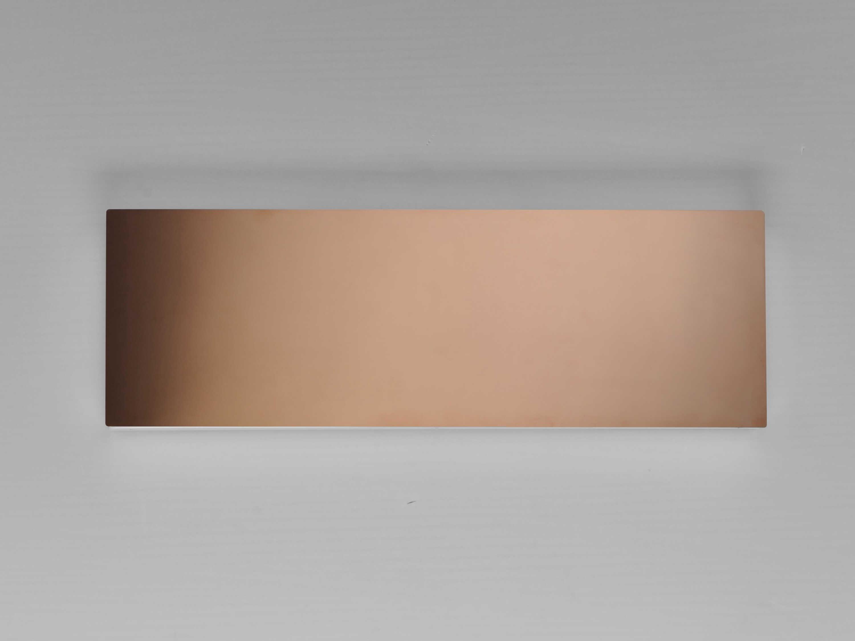 ET2 Embosse 1-Light Polished Bronze LED Vanity Light