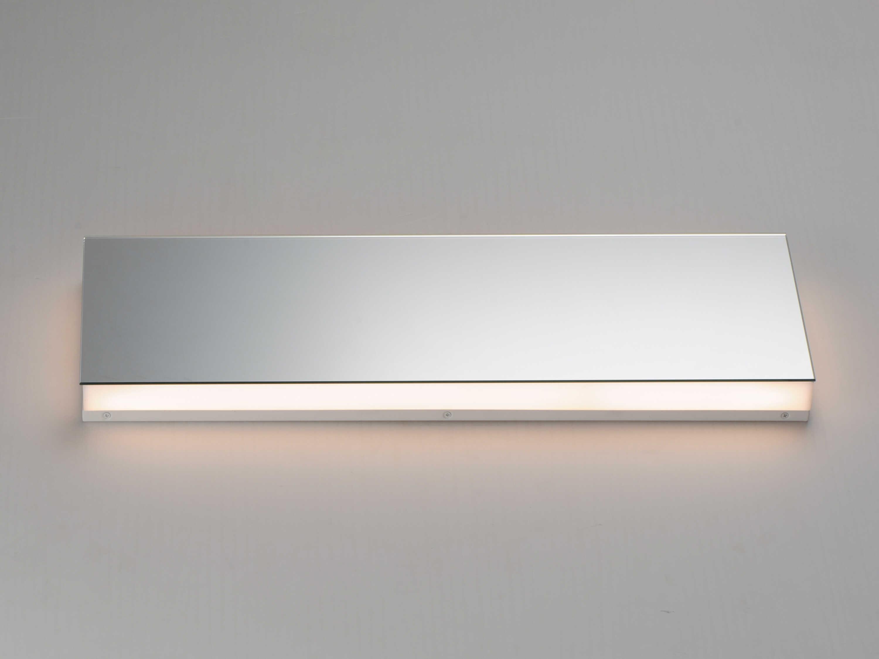 ET2 Embosse 1-Light Polished Chrome LED Vanity Light