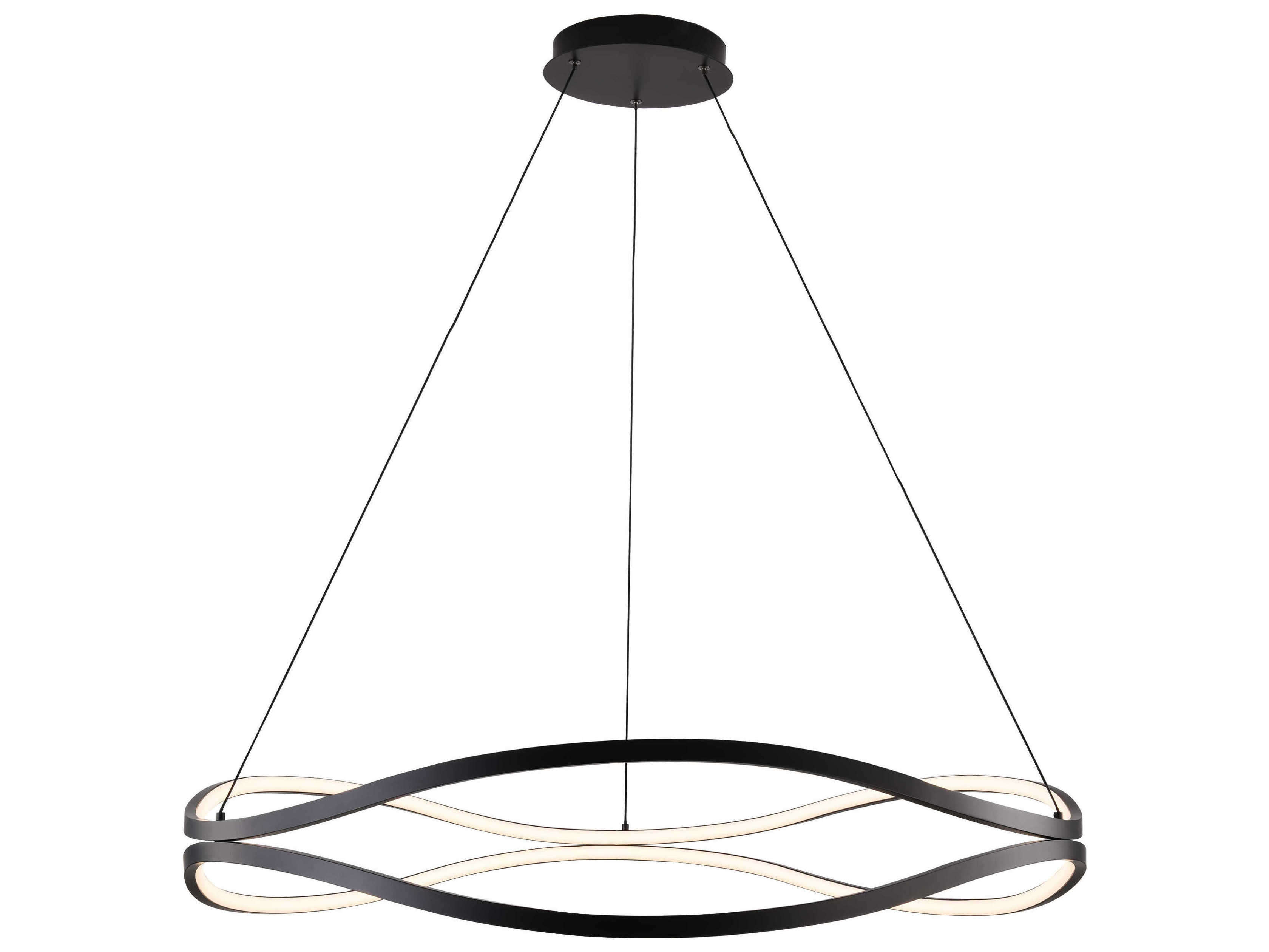 ET2 Curvo 1-Light Black Pendant