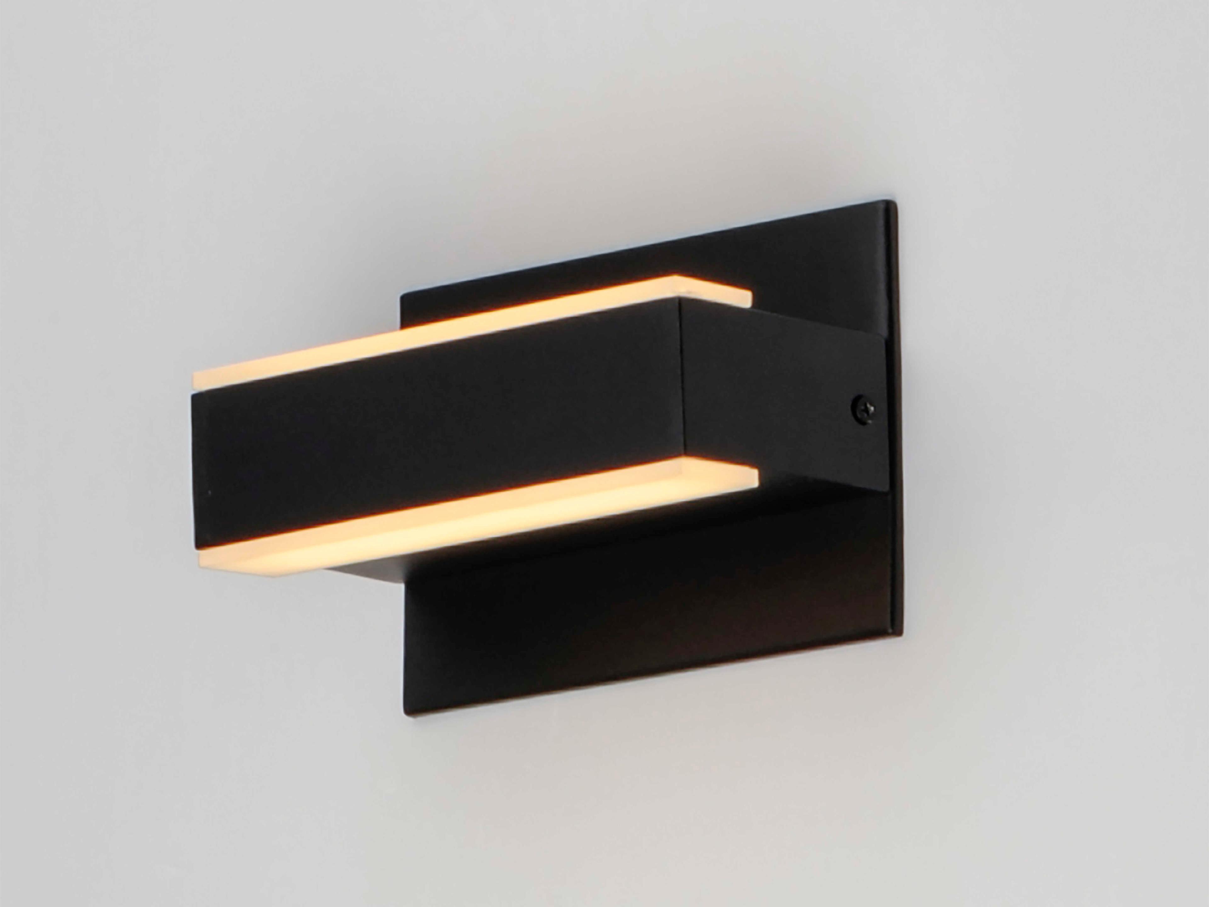 ET2 5-Light Black LED Wall Sconce
