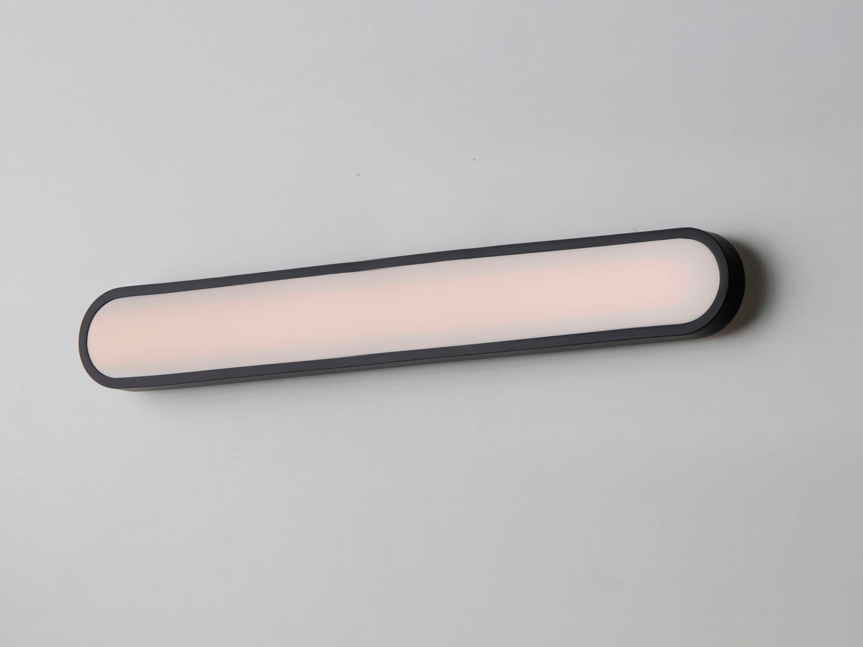 ET2 Latitude 1-Light Black LED Vanity Light