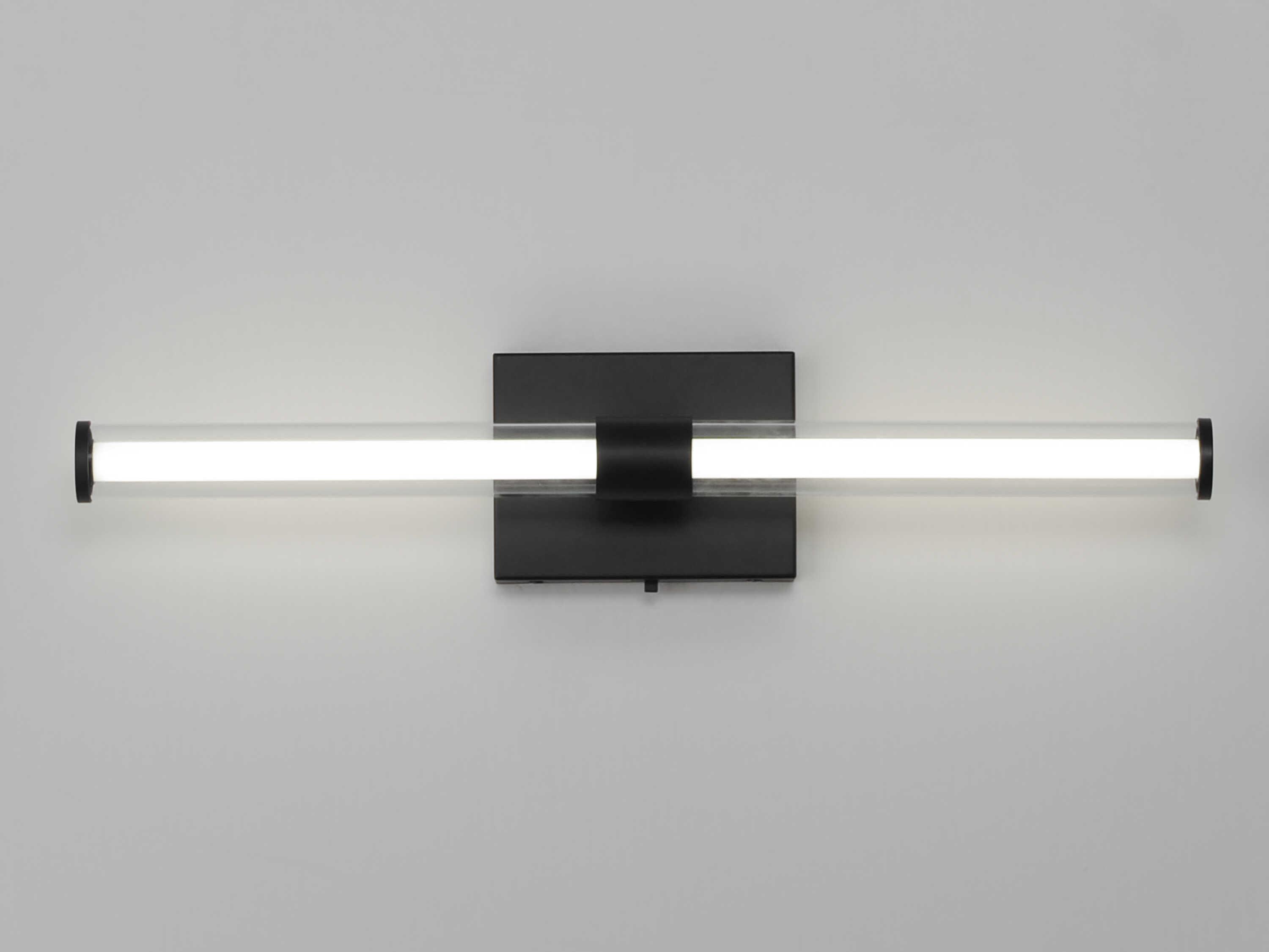 ET2 Fuse 1-Light Black Vanity Light