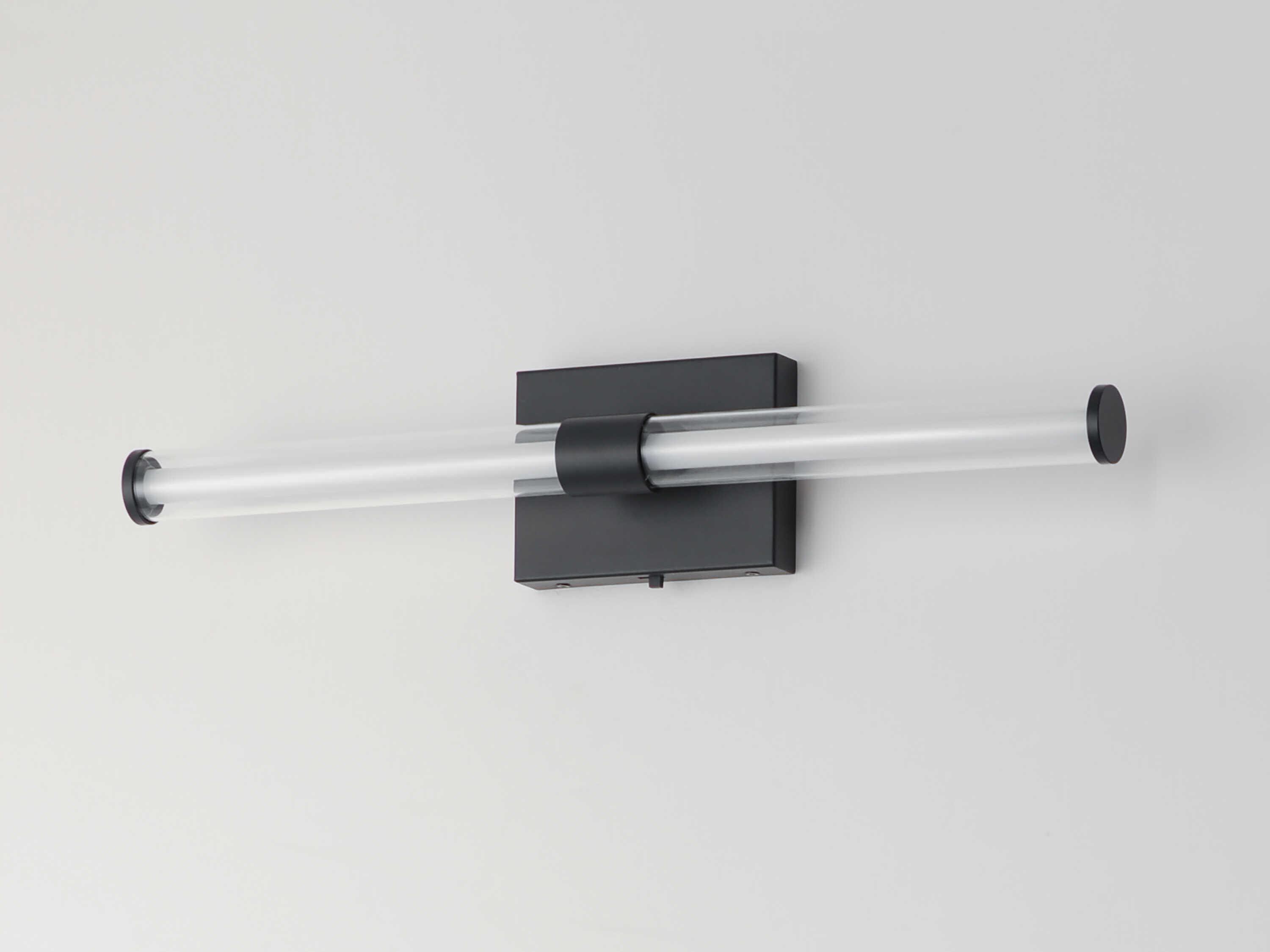 ET2 Fuse 1-Light Black Vanity Light