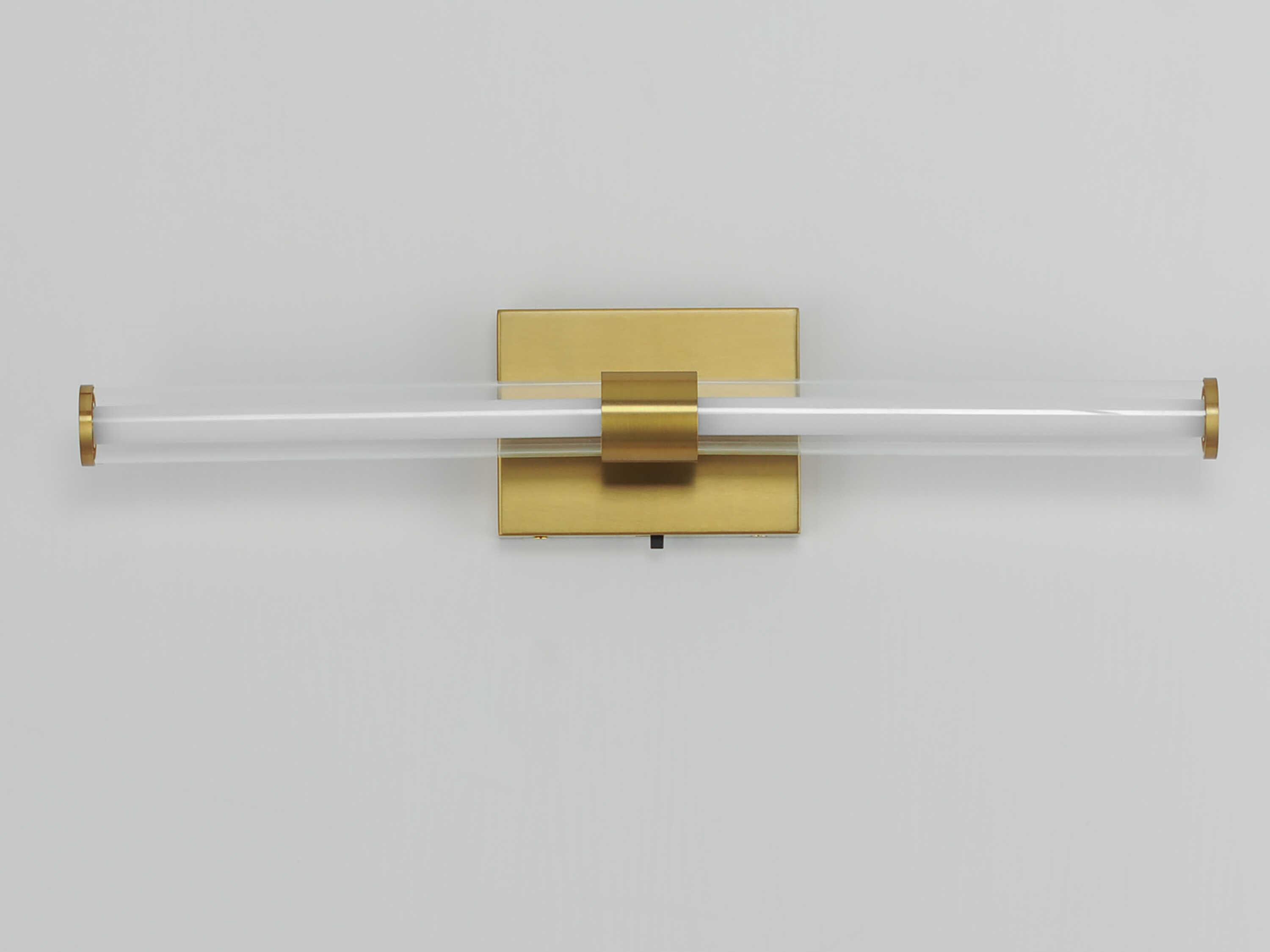 ET2 Fuse 1-Light Natural Aged Brass Vanity Light