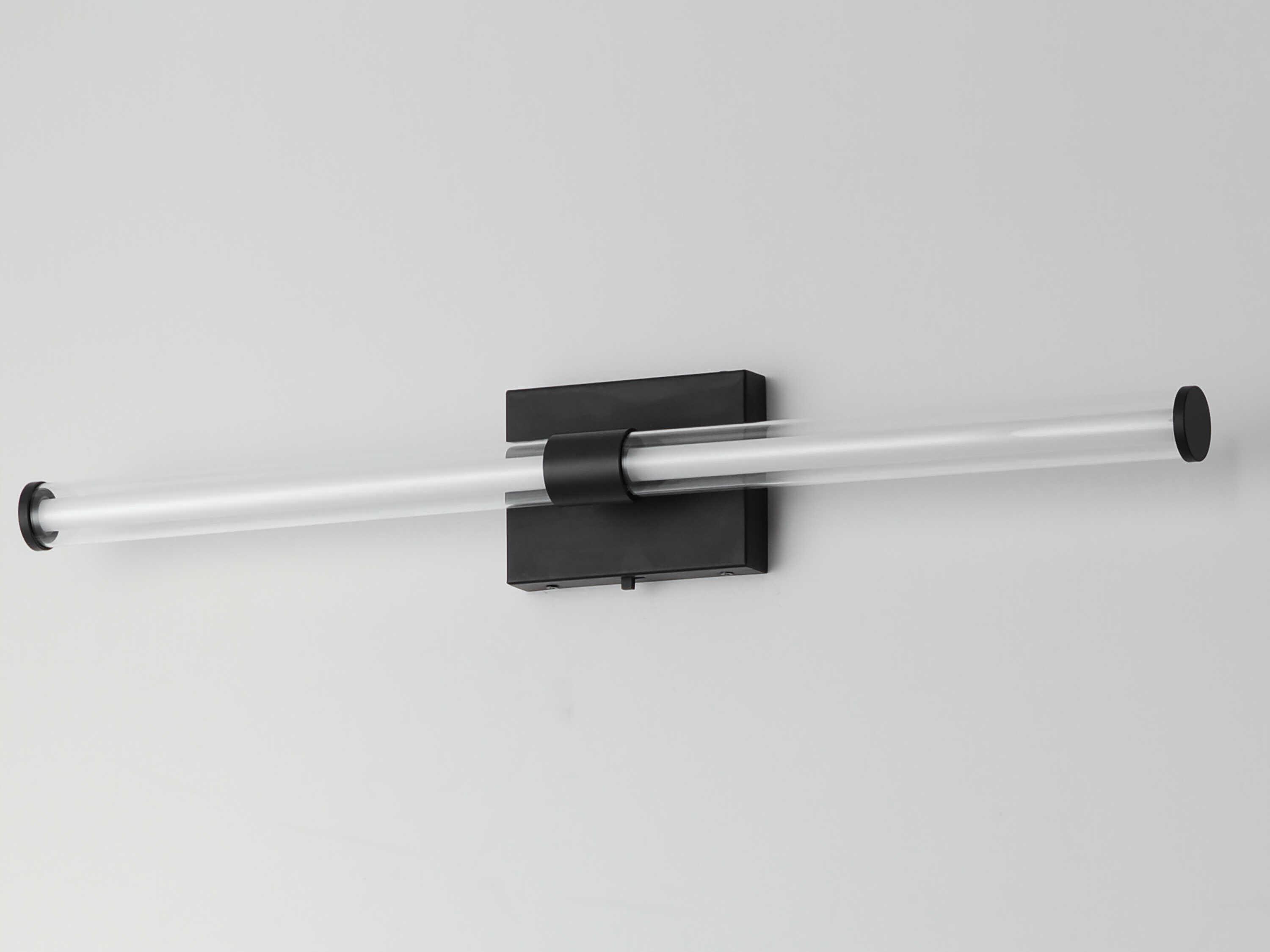 ET2 Fuse 1-Light Black Vanity Light