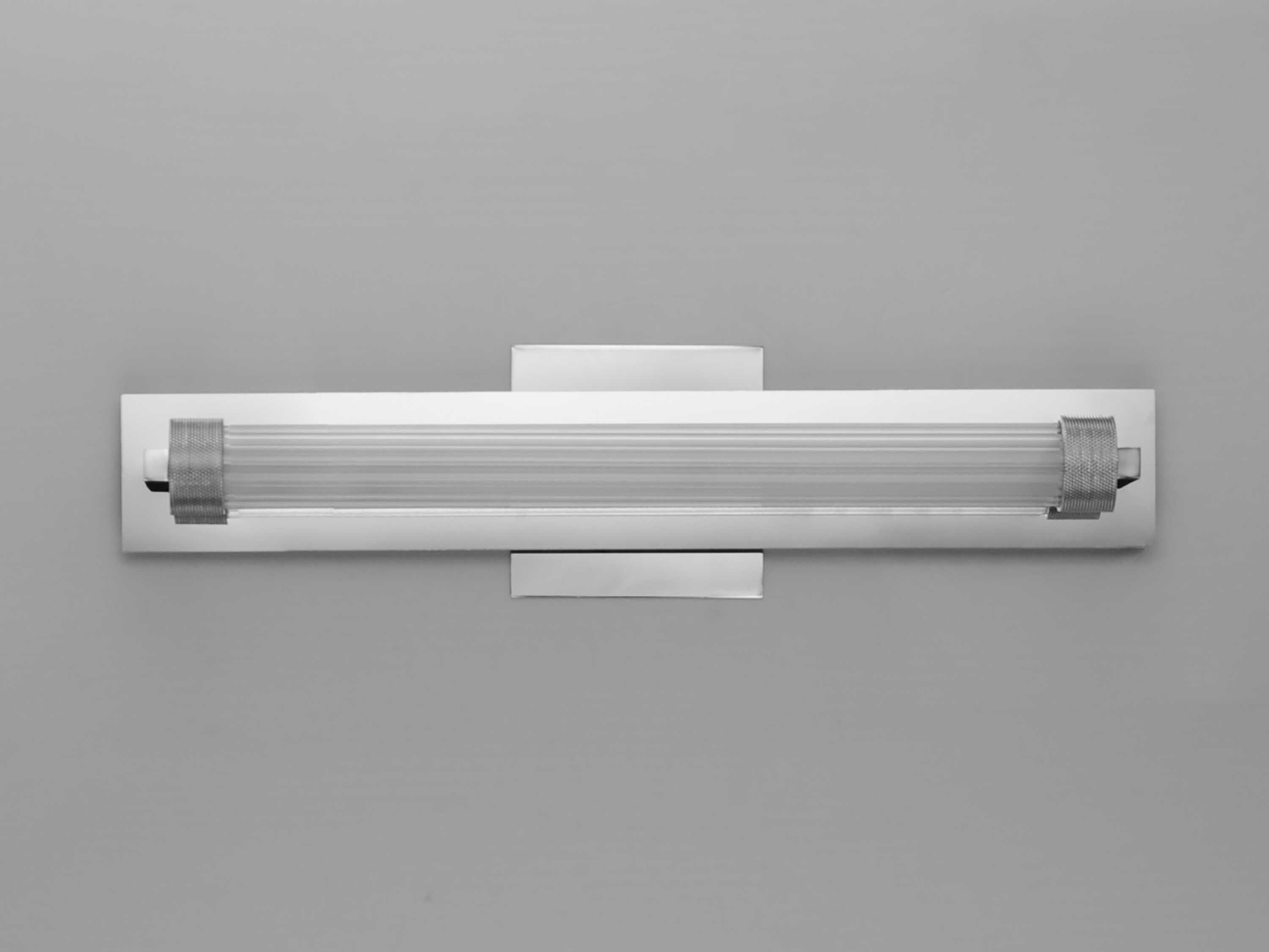 ET2 Doric 1-Light Polished Chrome Vanity Light