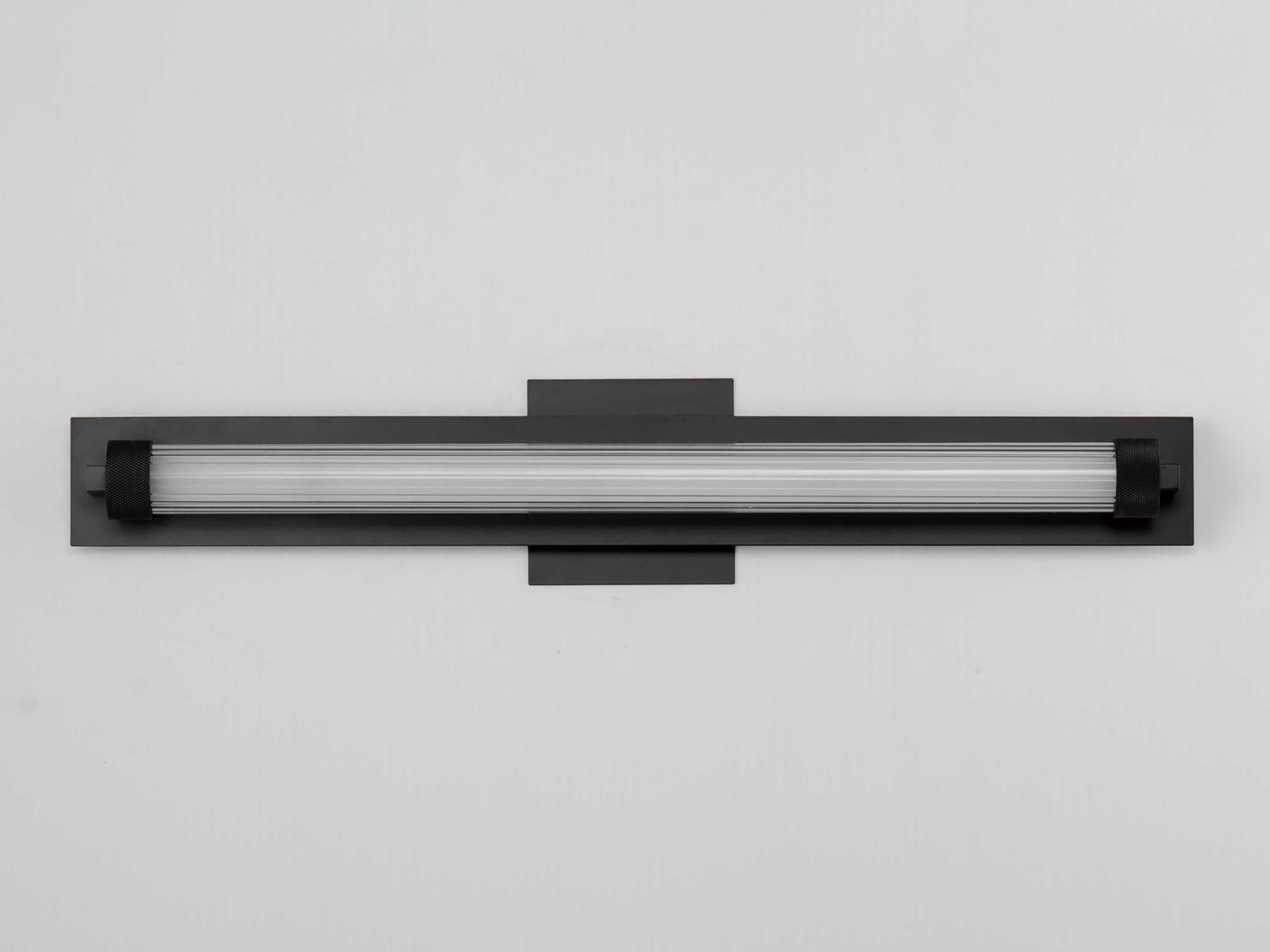 ET2 Doric 1-Light Black Vanity Light