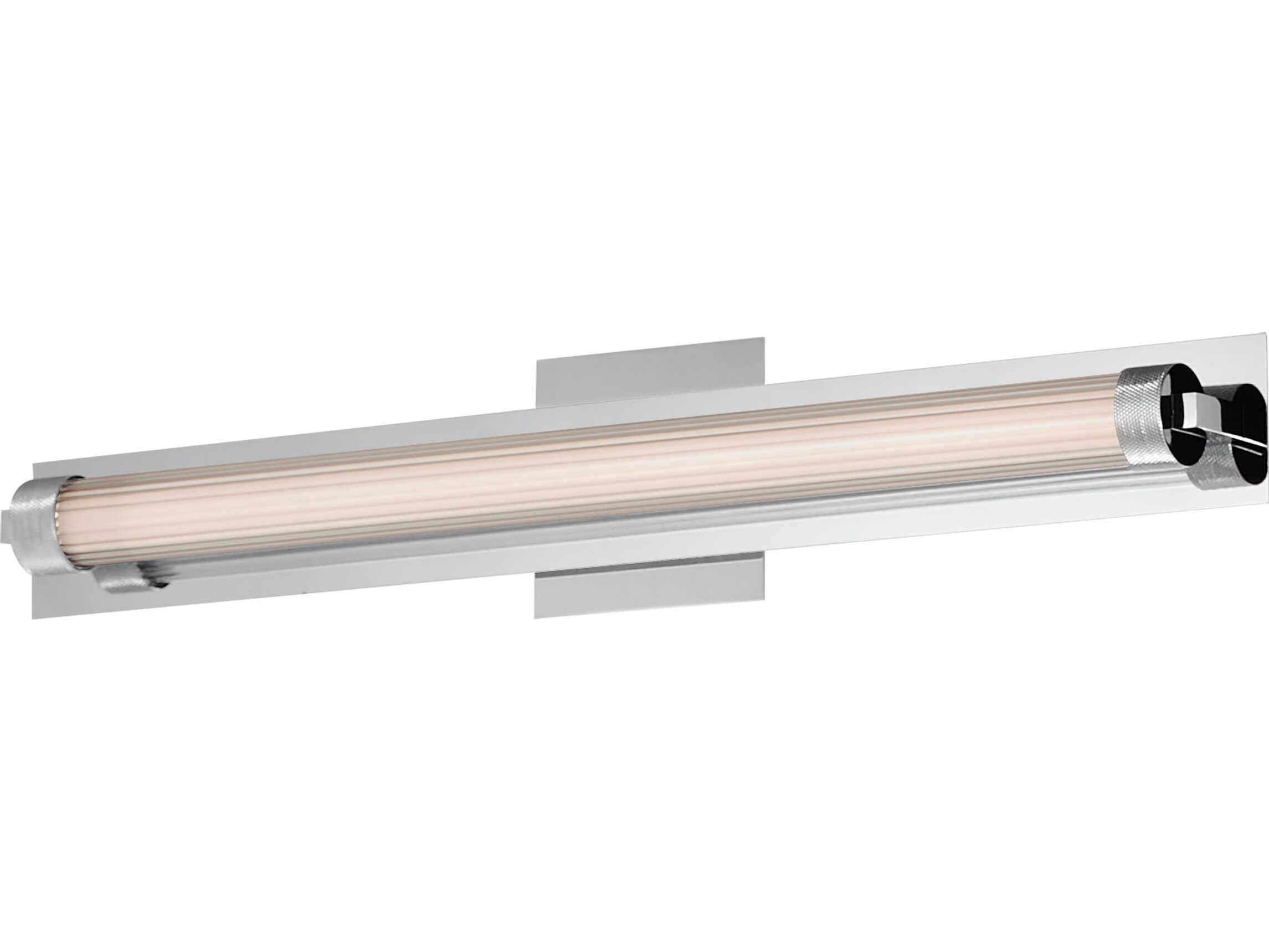 ET2 Doric 1-Light Polished Chrome Vanity Light