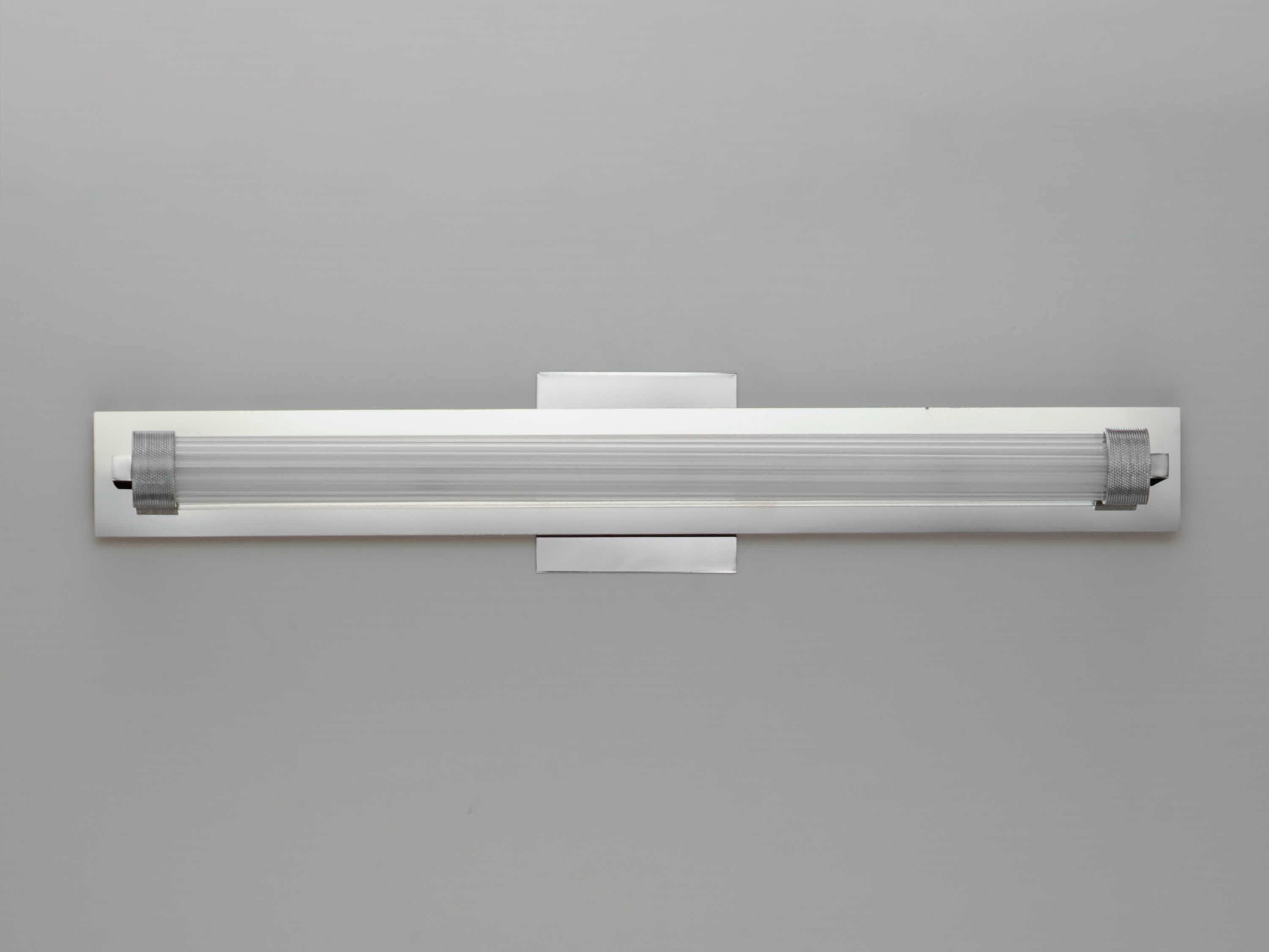 ET2 Doric 1-Light Polished Chrome Vanity Light
