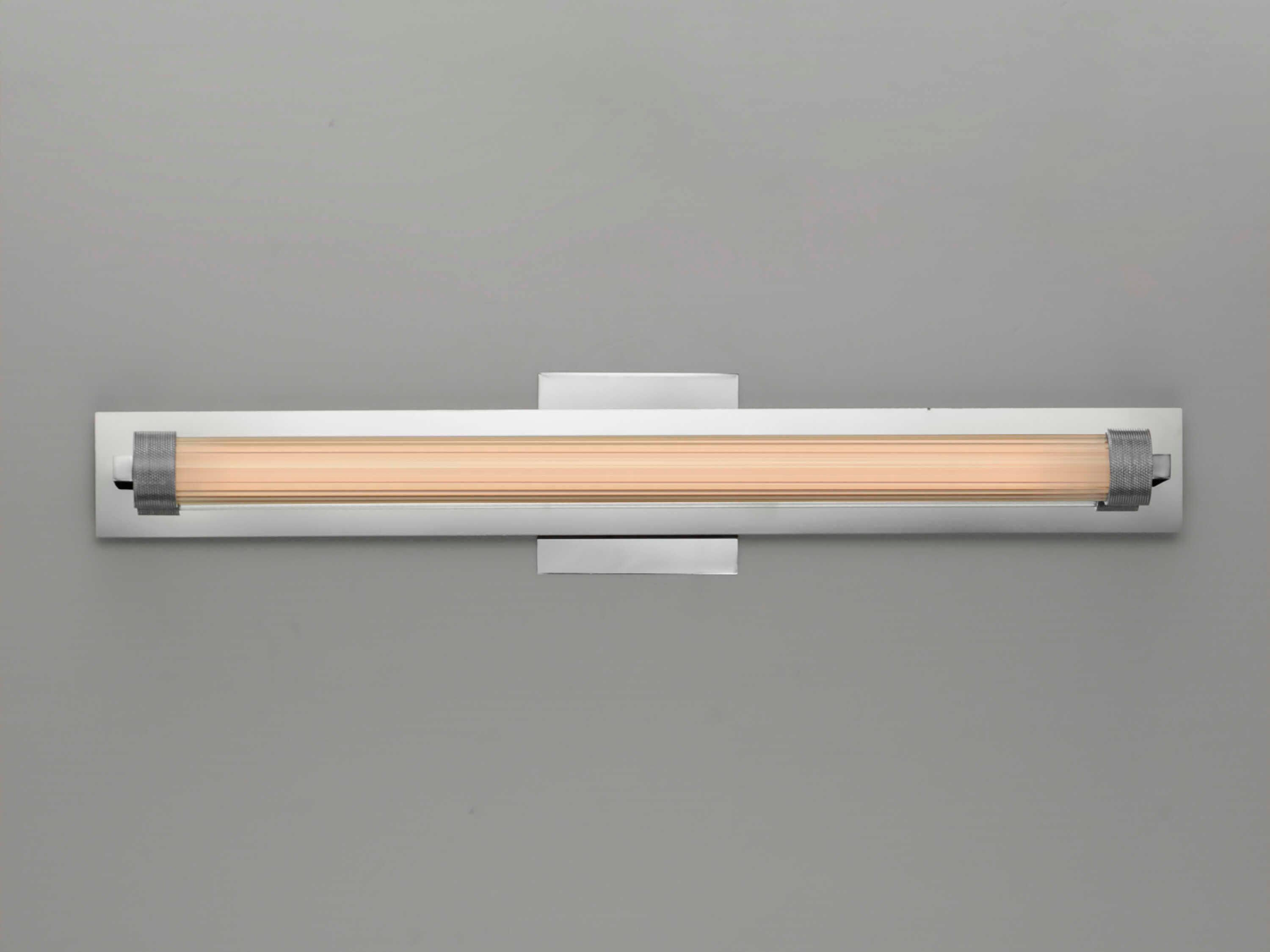 ET2 Doric 1-Light Polished Chrome Vanity Light