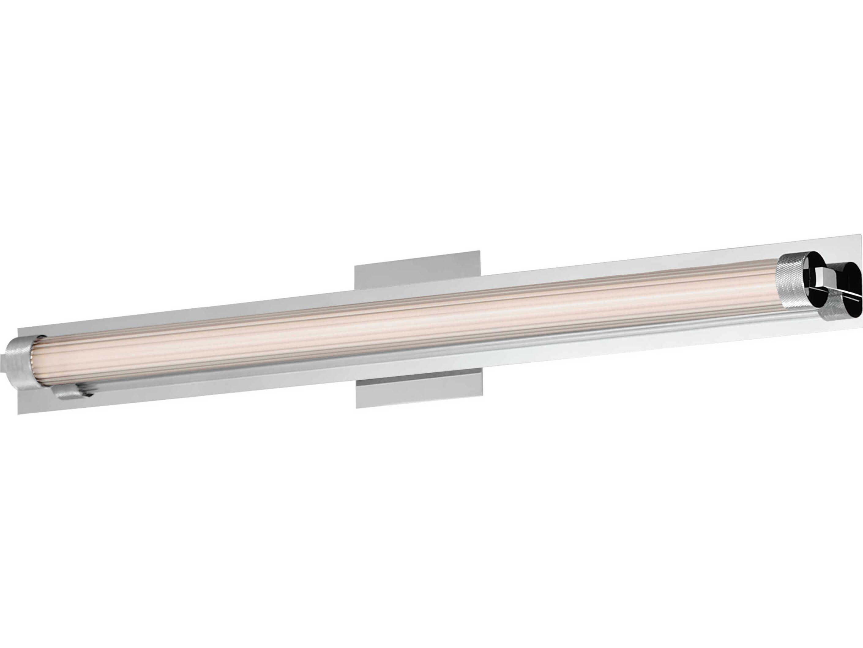 ET2 Doric 1-Light Polished Chrome Vanity Light