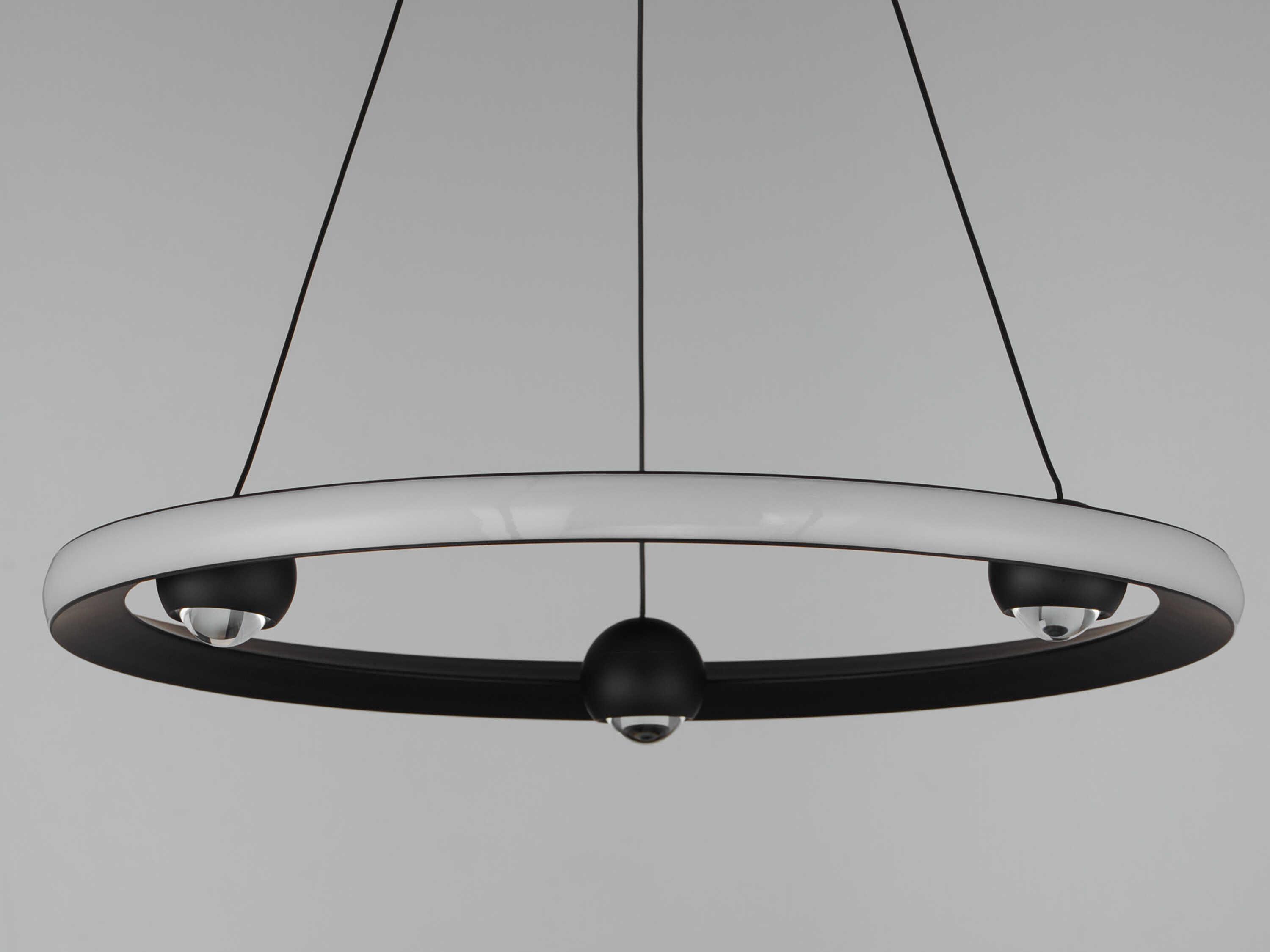 ET2 Nodes 1-Light Black LED Pendant