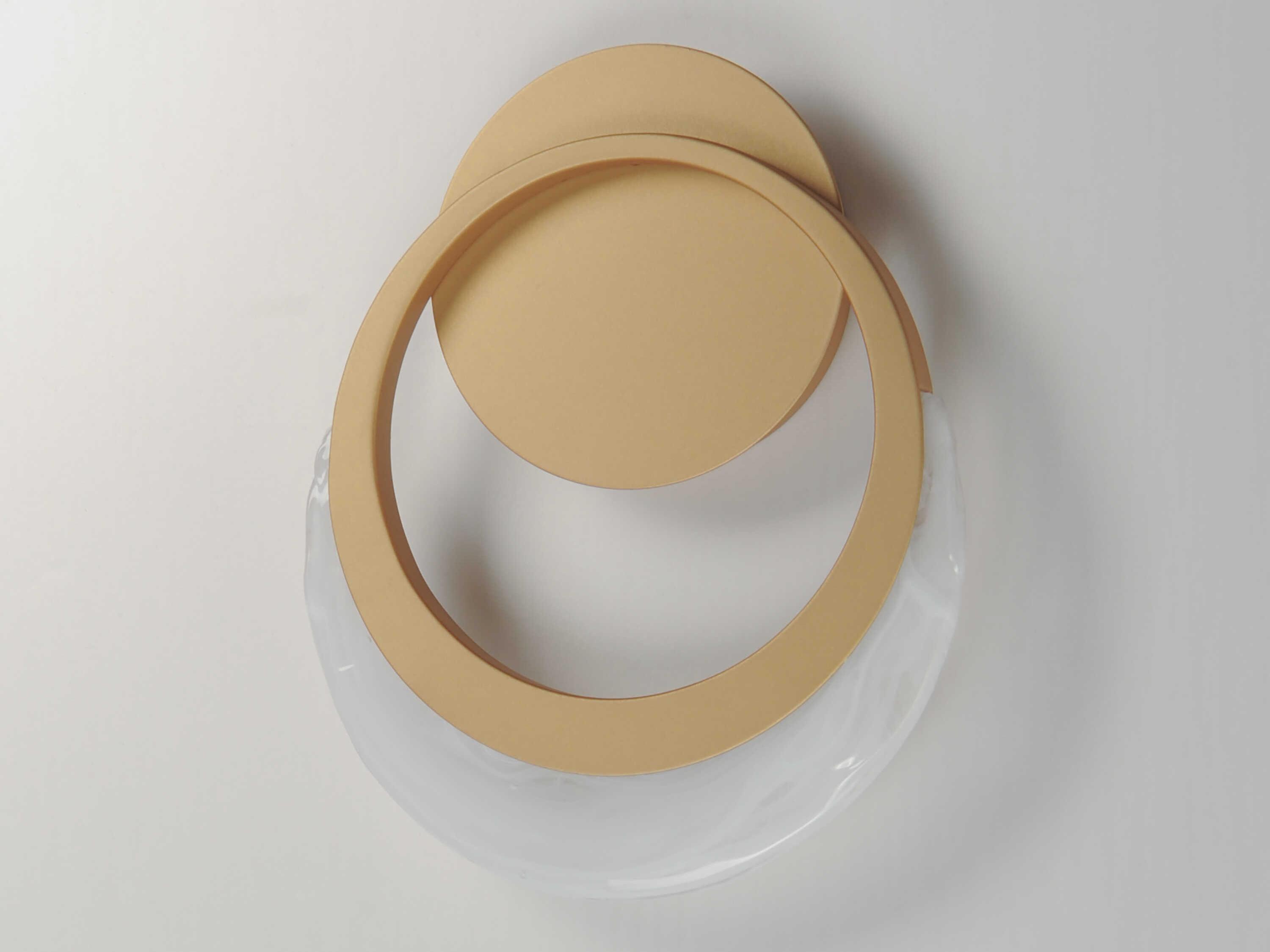 ET2 Lyra 1-Light Gold Wall Sconce