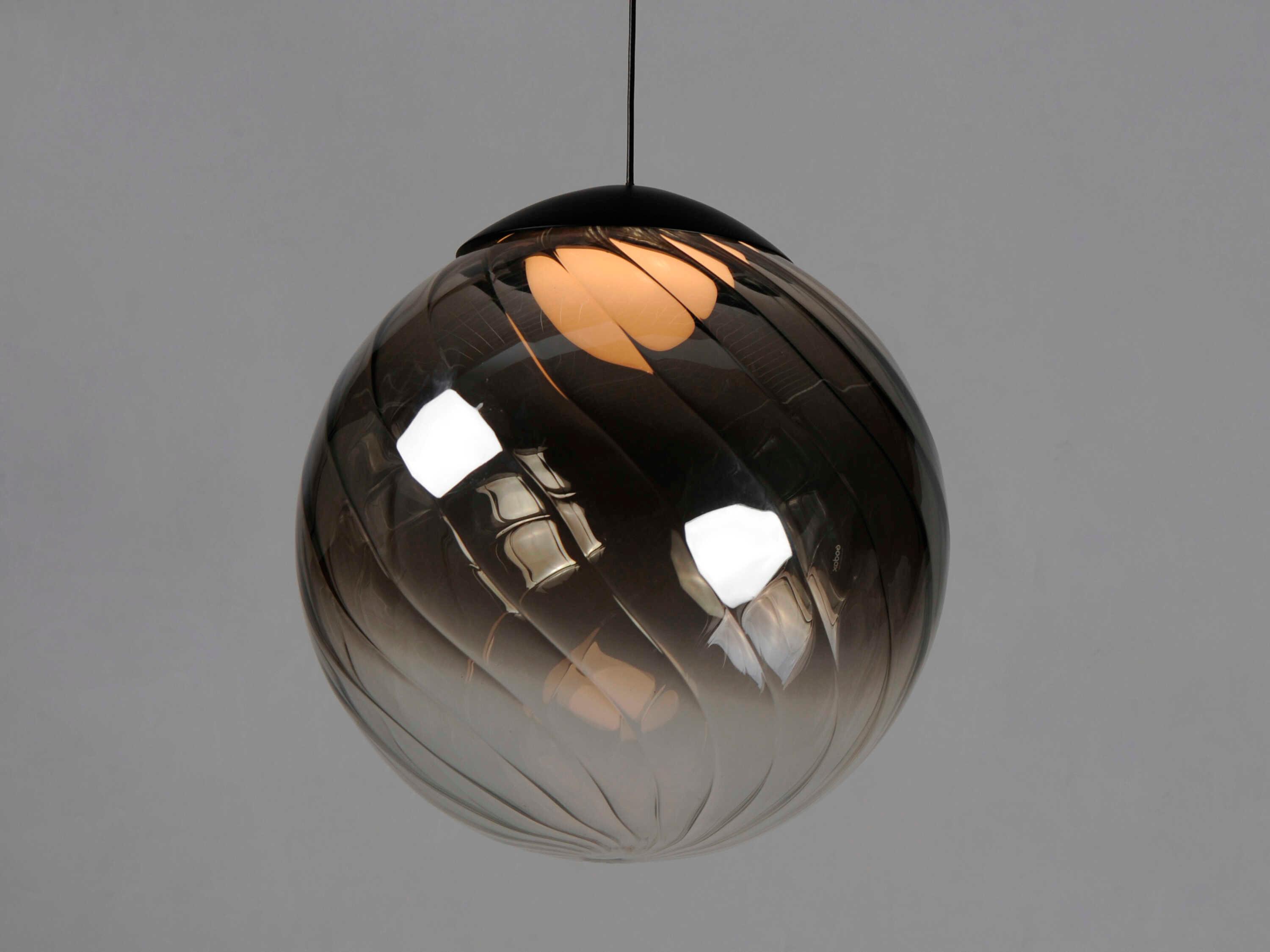 ET2 1-Light Black Globe Mini Pendant
