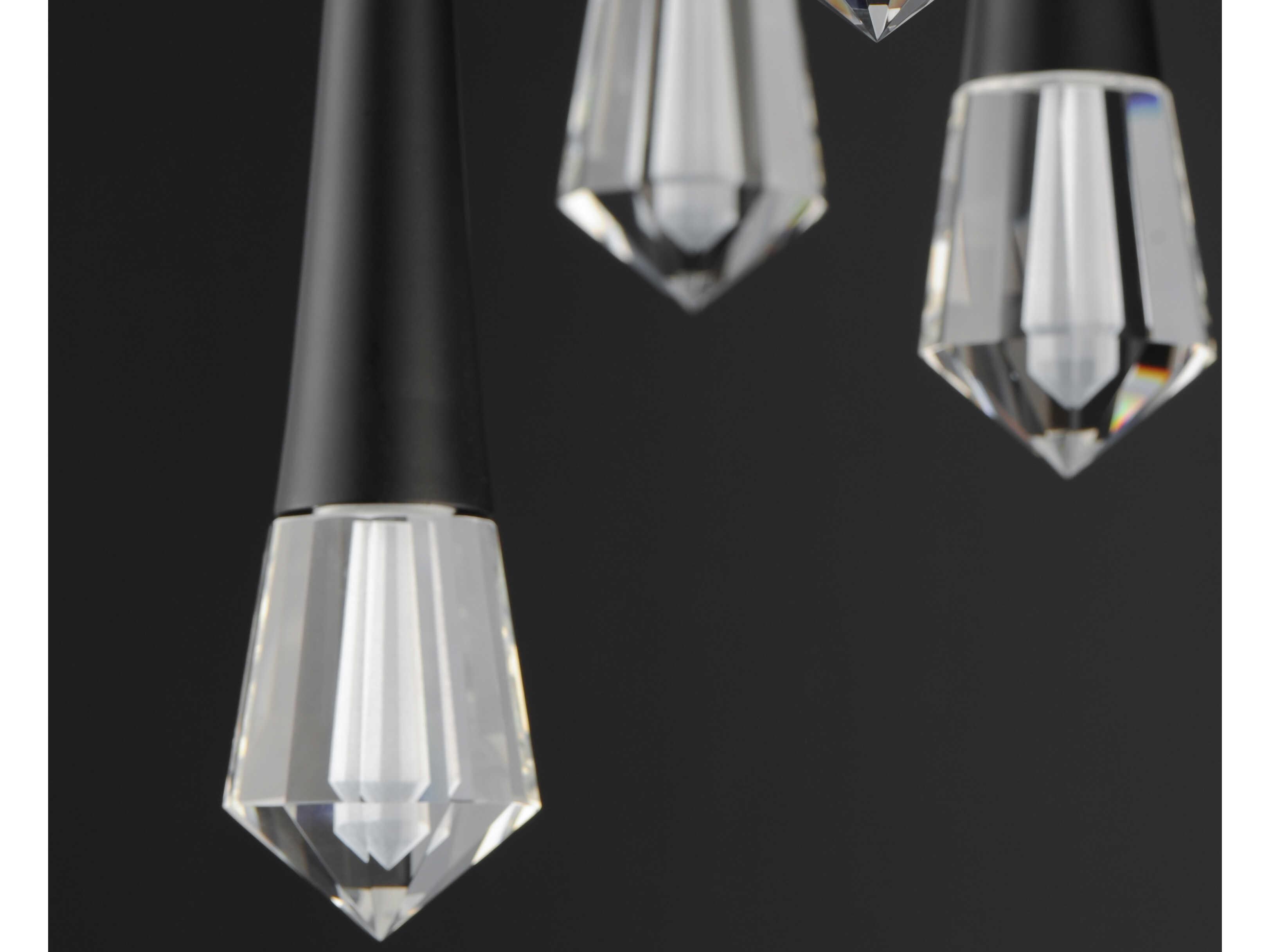 ET2 Pierce 16-Light Black Pendant