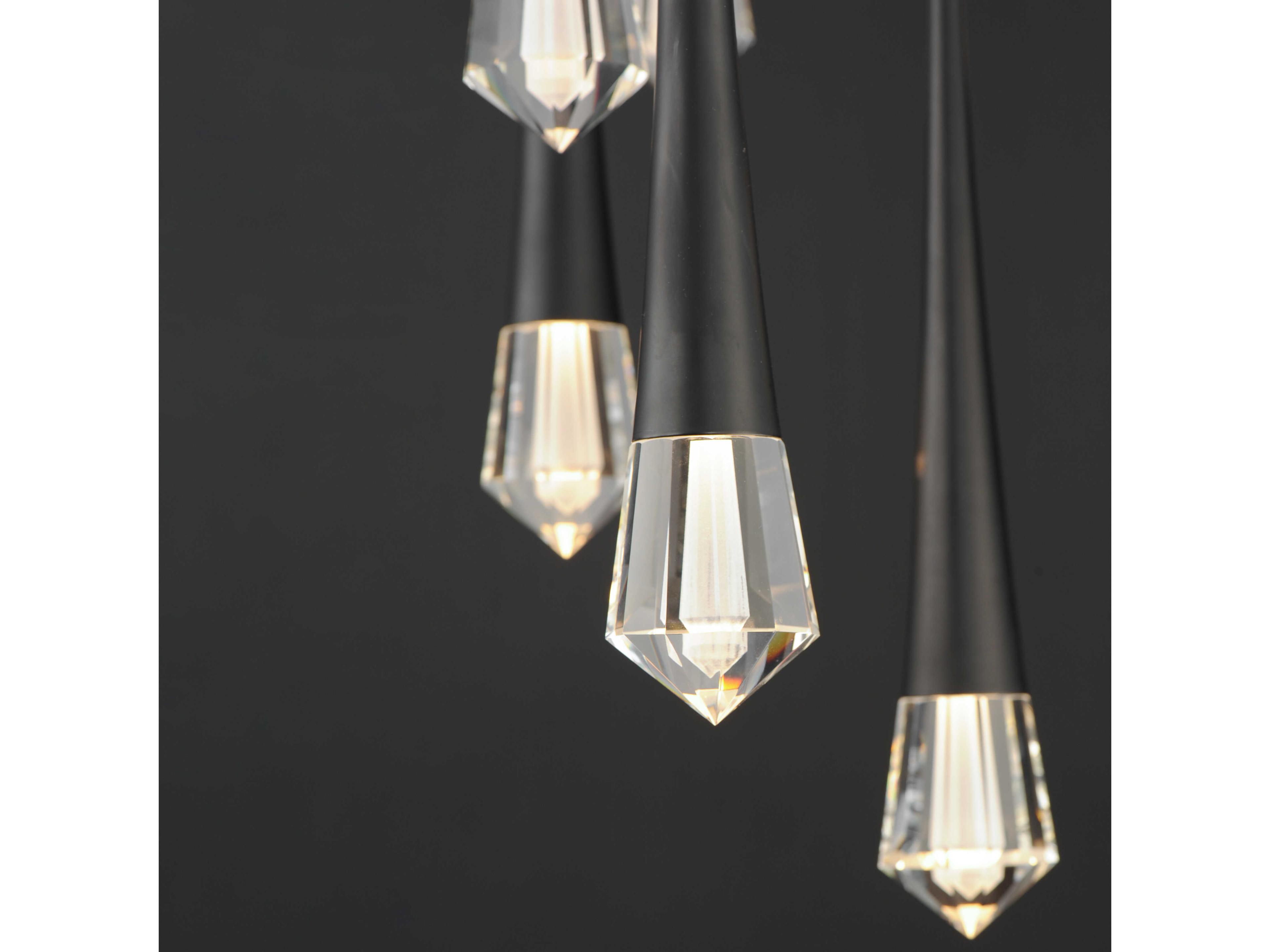ET2 Pierce 16-Light Black Pendant