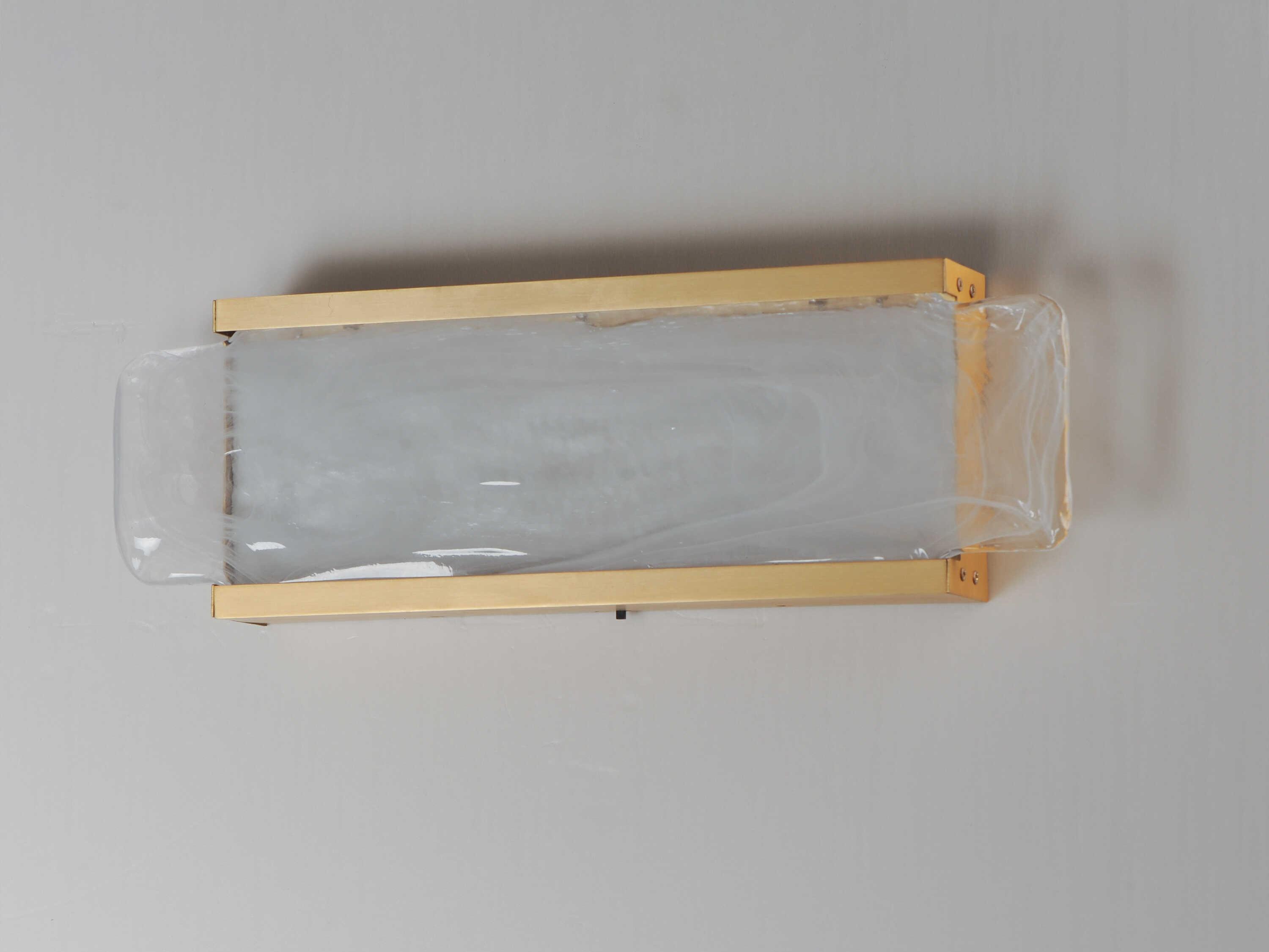 ET2 Celine 1-Light Natural Aged Brass Vanity Light