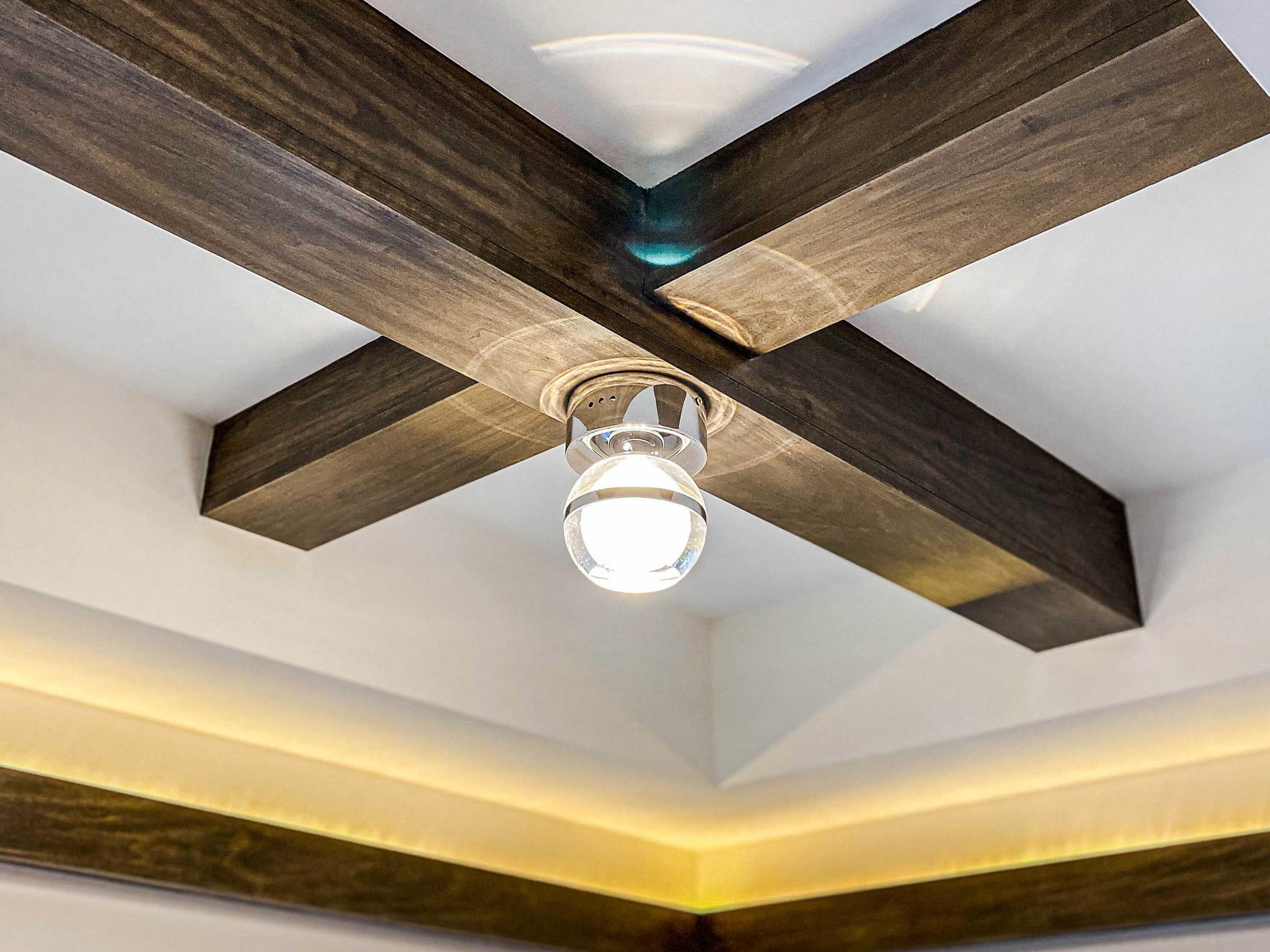 ET2 1-Light Polished Chrome LED Globe Flush Mount