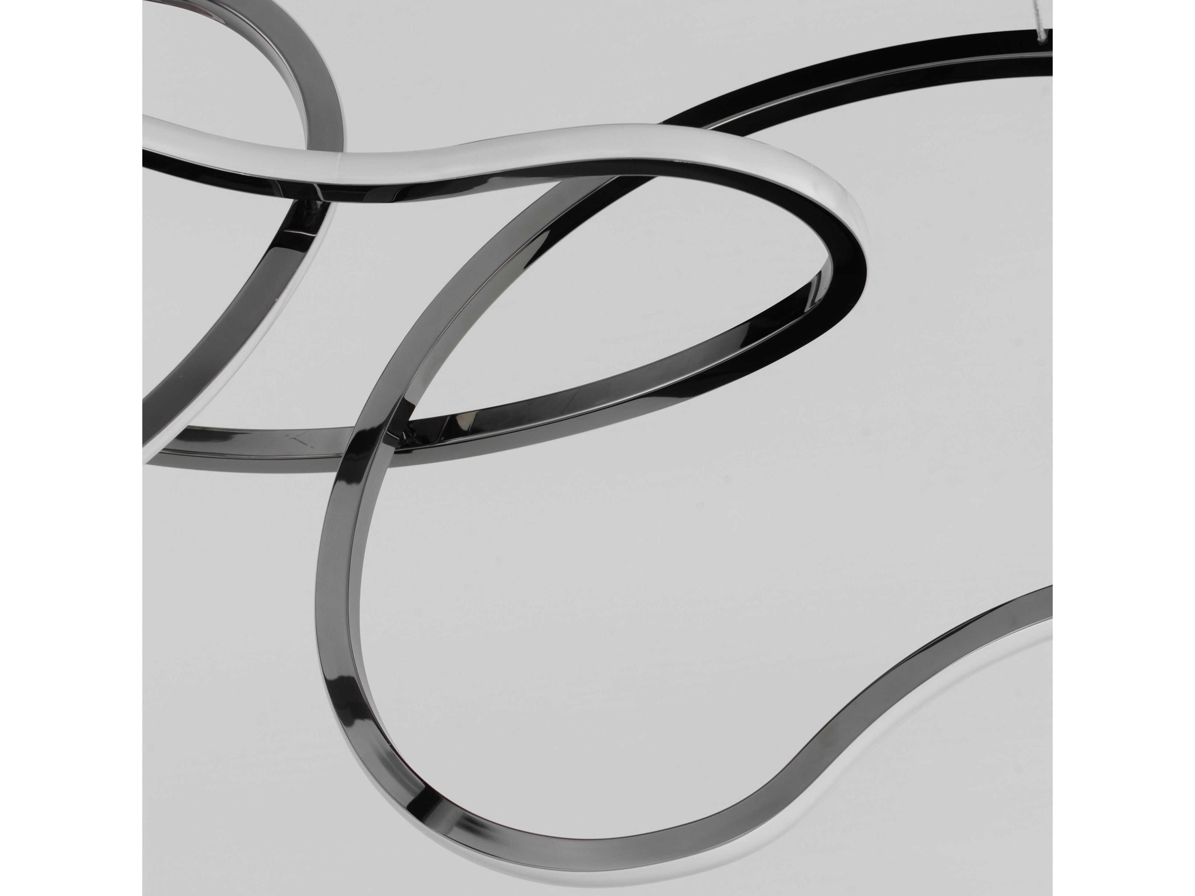 ET2 Unity 1-Light Black Chrome Island Pendant