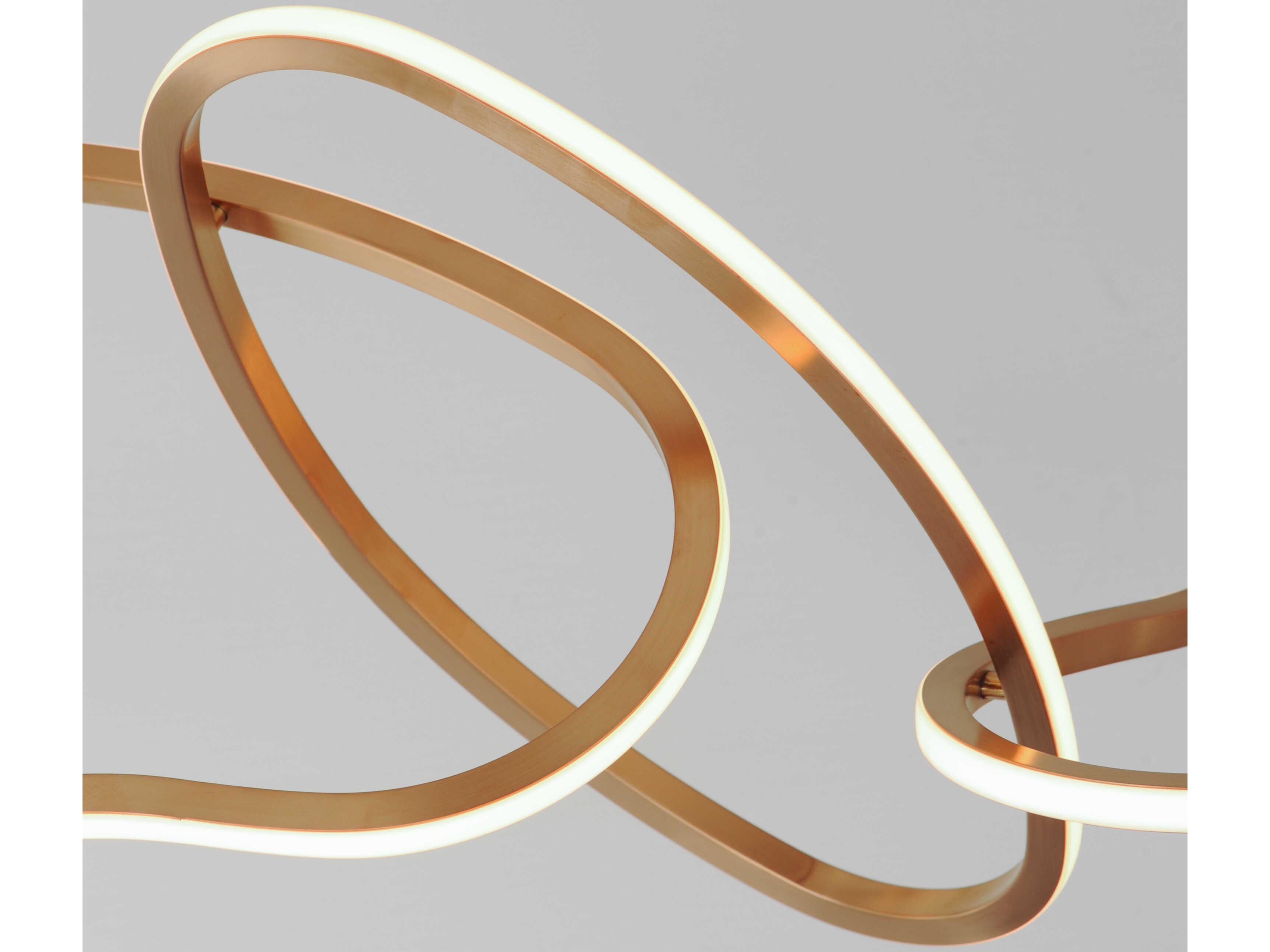 ET2 Unity 1-Light Brushed Champagne Gold Island Pendant