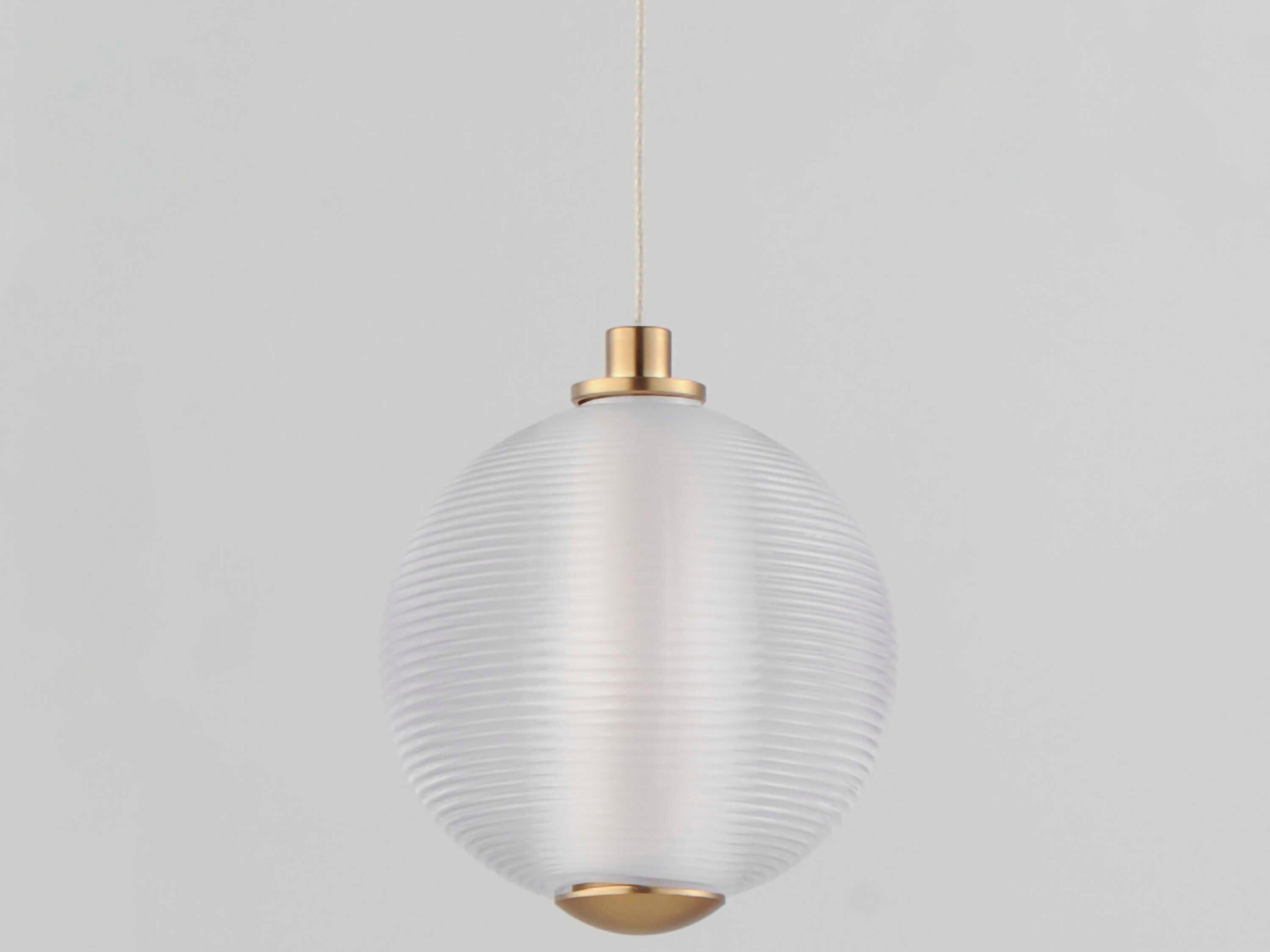 ET2 1-Light Gold Globe Mini Pendant